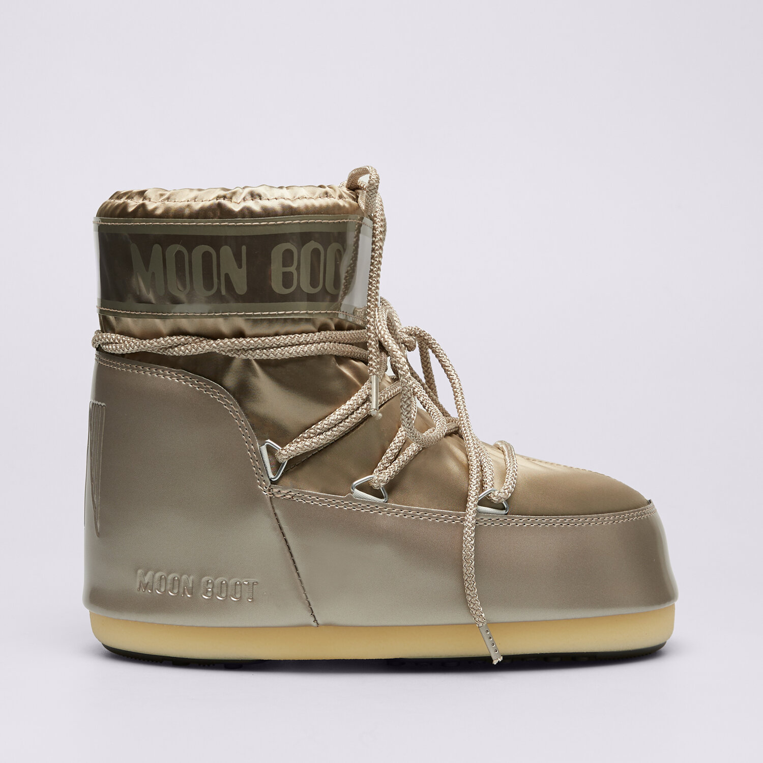 Ženske zimske cipele MOON BOOT ICON LOW GLANCE  80D1409350B003 zlatna