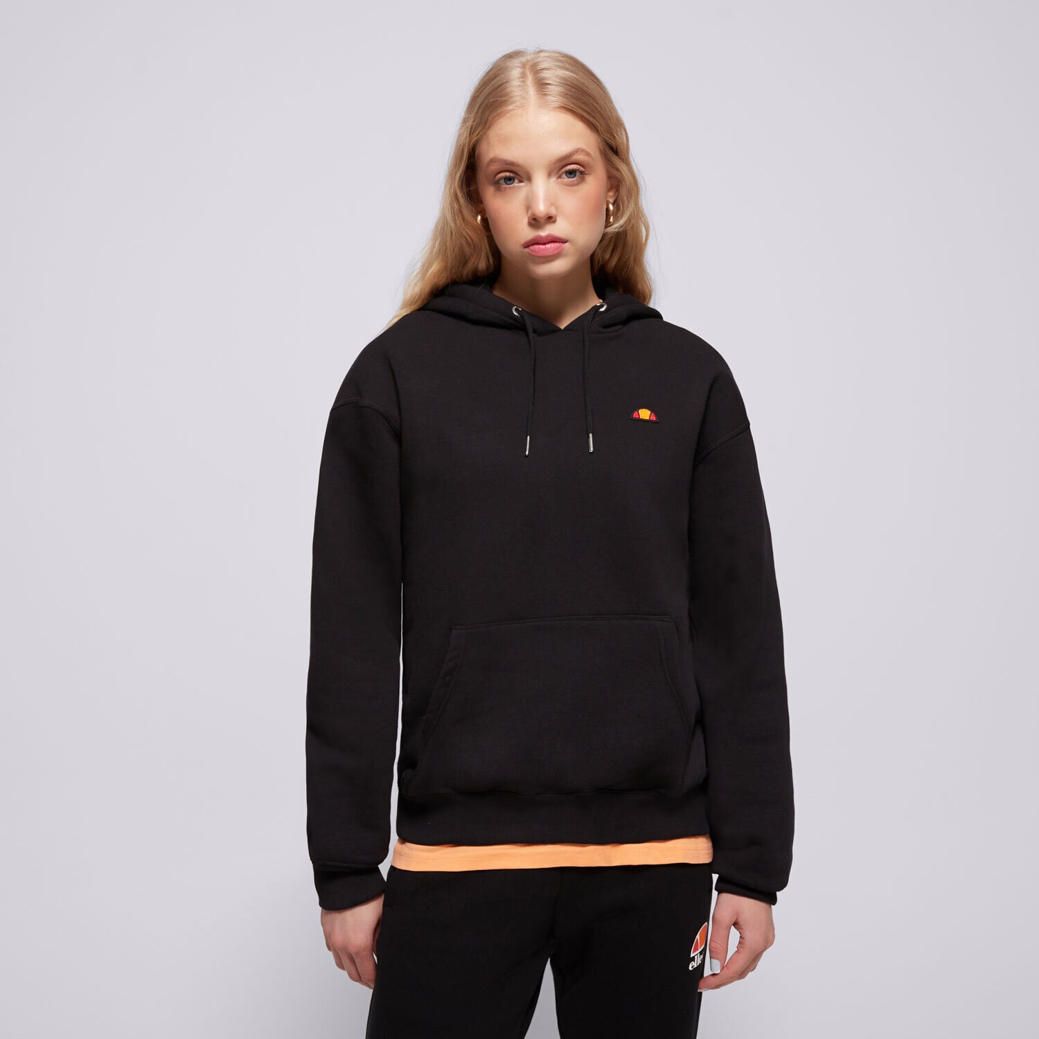 Ženske dukserice ELLESSE VESTA S KAPULJAČOM GIULOS OH HOODY BLK SMG22039011 crna