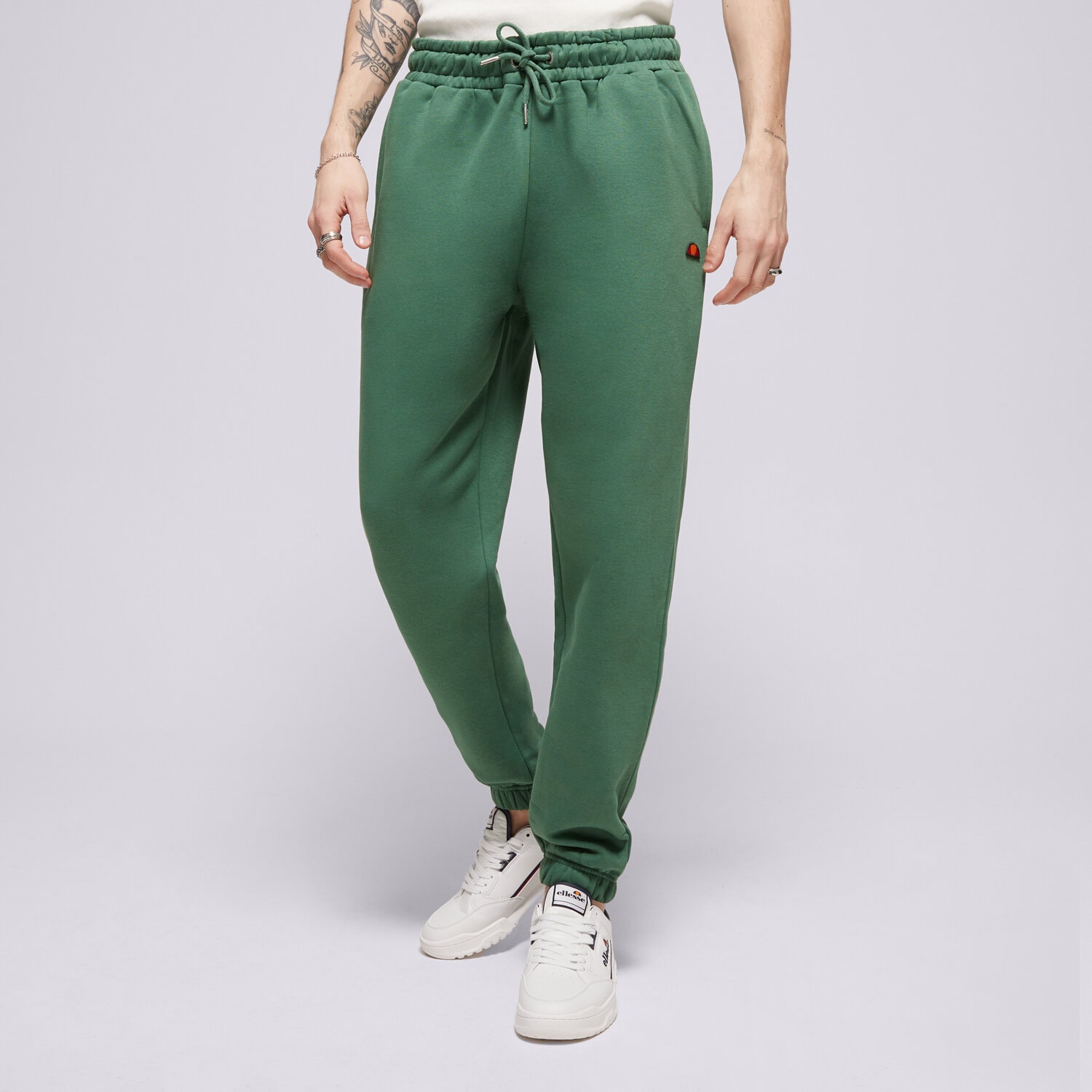 Muške hlače ELLESSE HLAČE LOMMA JOG PANT GREEN SMG22038503 zelena