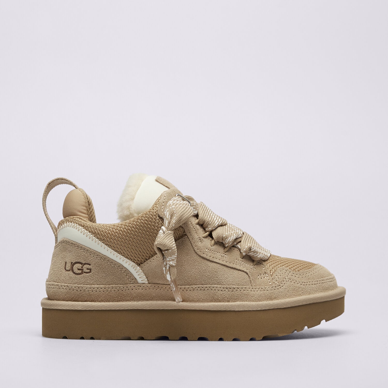 Ženske zimske cipele UGG LOWMEL 1144032-SAN smeđa