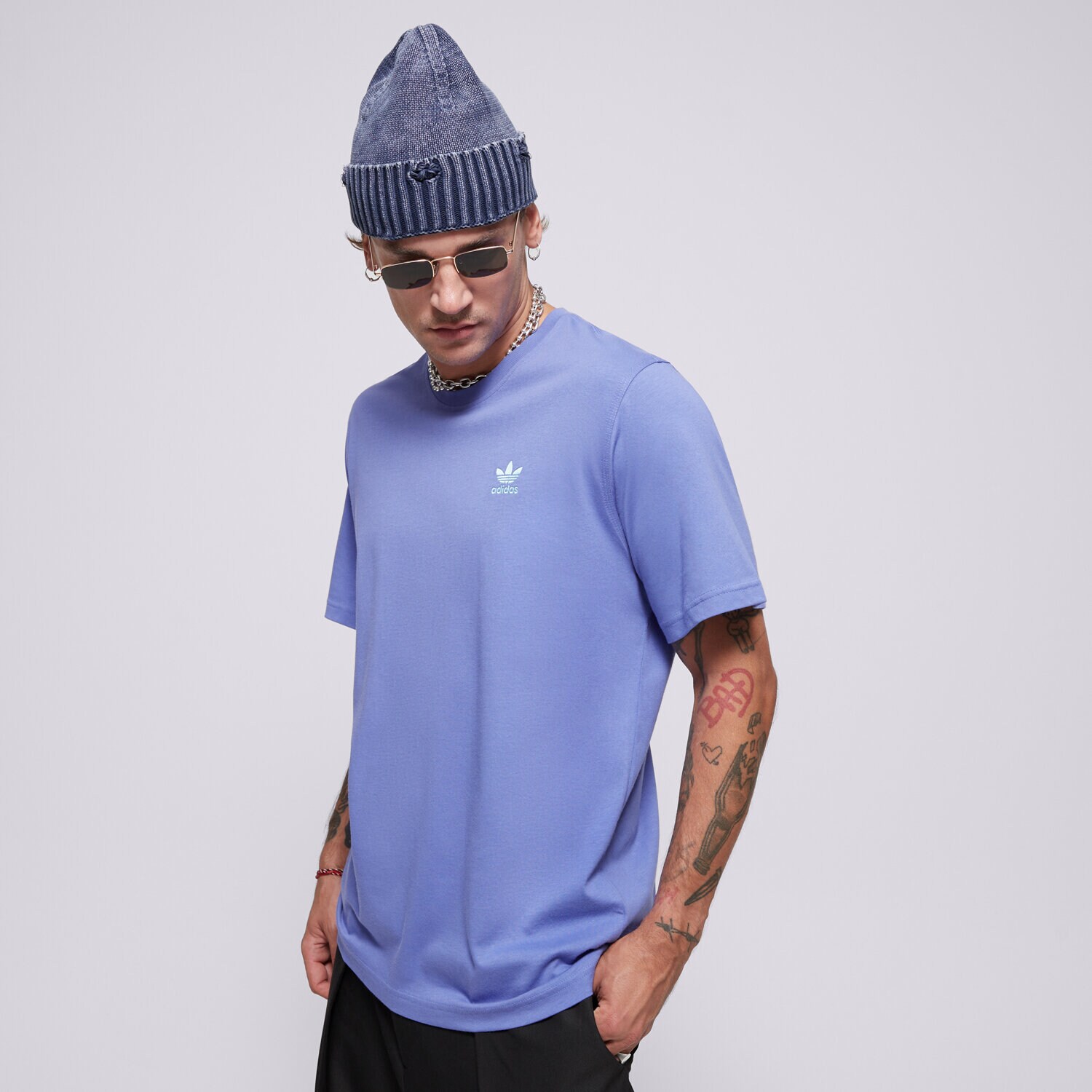 Muške majice ADIDAS T-SHIRT ESS TEE IZ2107 plava