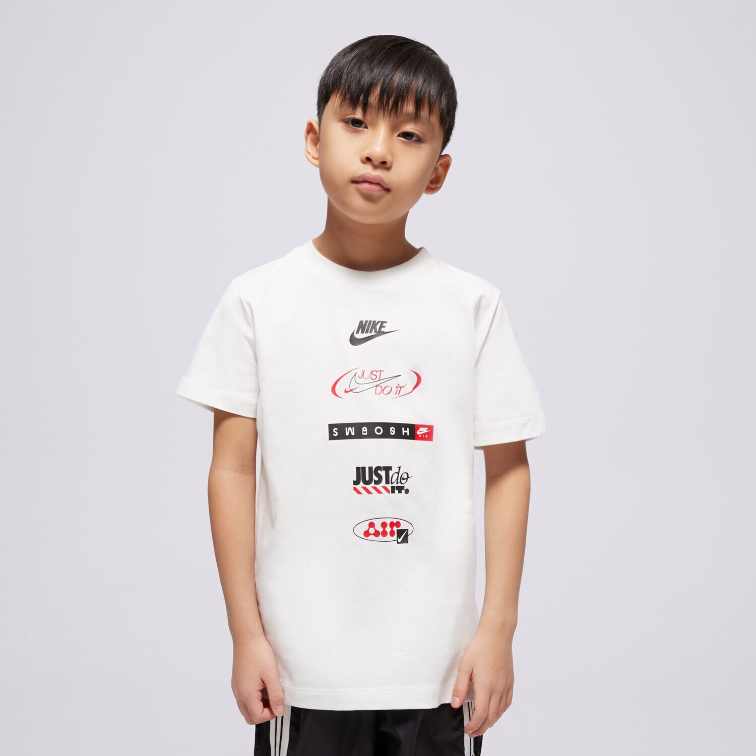 Dječje majice NIKE T-SHIRT K NSW TEE LOGOS BOY HM5662-100 bijela