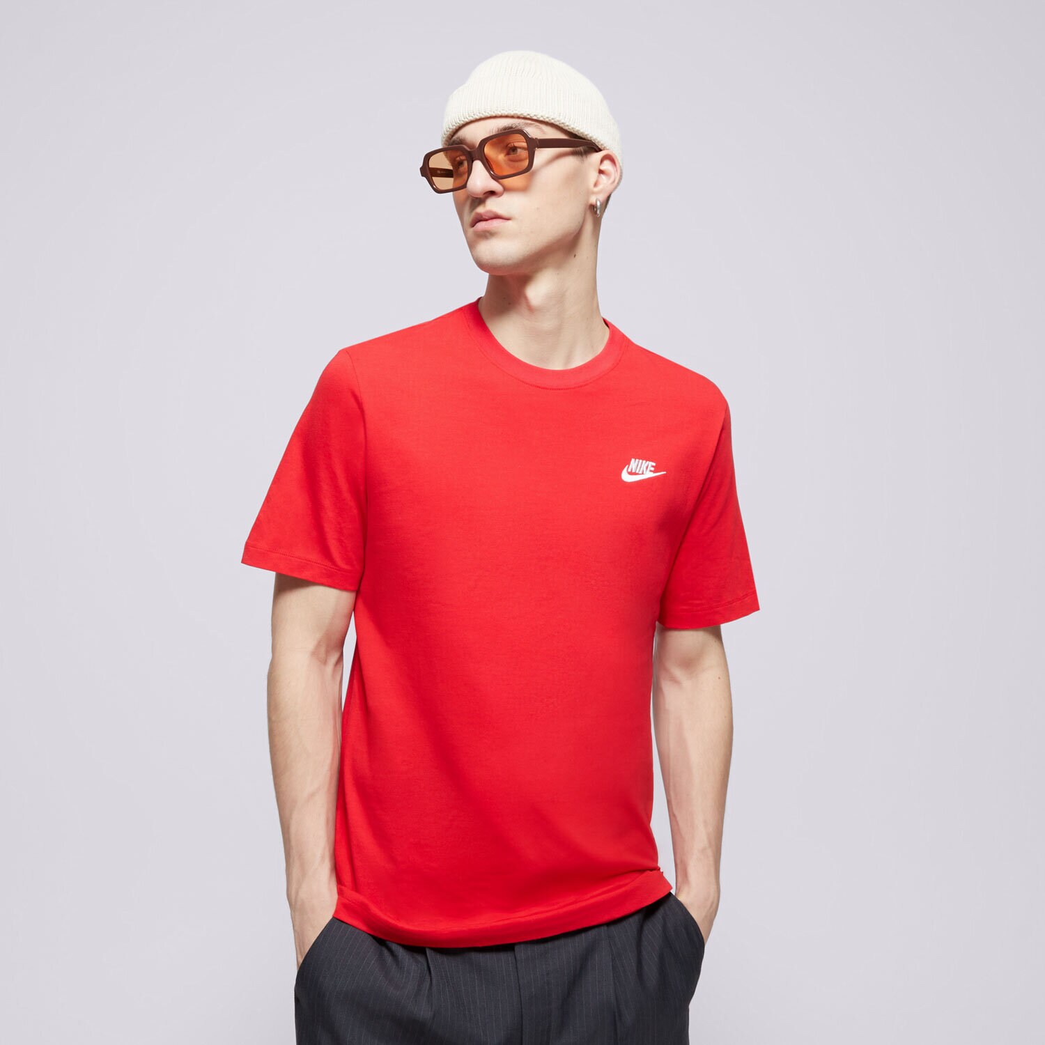 Muške majice NIKE SPORTSWEAR CLUB T-SHIRT AR4997-657 crvena