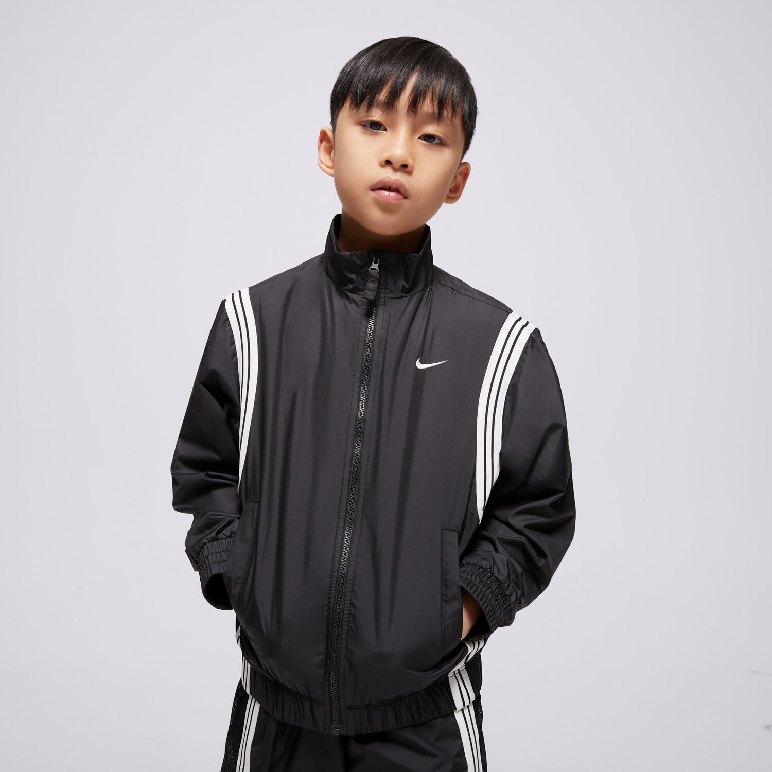 Dječje zimske jakne NIKE JAKNA K NK RPL CROSSOVER JKT SR BOY FZ5233-010 crna