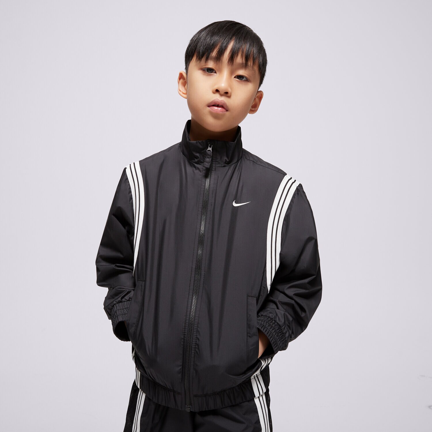 Dječje zimske jakne NIKE JAKNA K NK RPL CROSSOVER JKT SR BOY FZ5233-010 crna