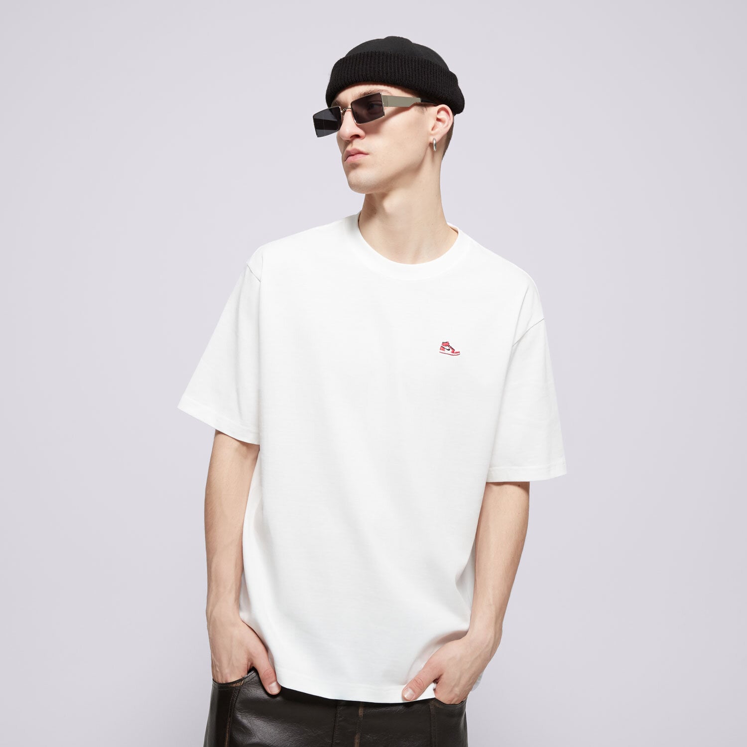 Muške majice JORDAN T-SHIRT M J BRND BR SNKR PCH SS CRW HJ2326-100 bijela