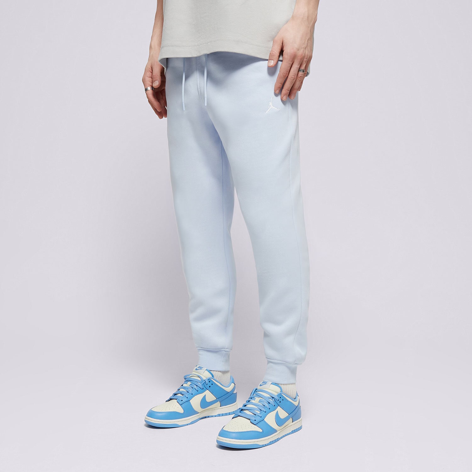 Muške hlače JORDAN HLAČE M J BRKLN FLC PANT FV7277-407 plava