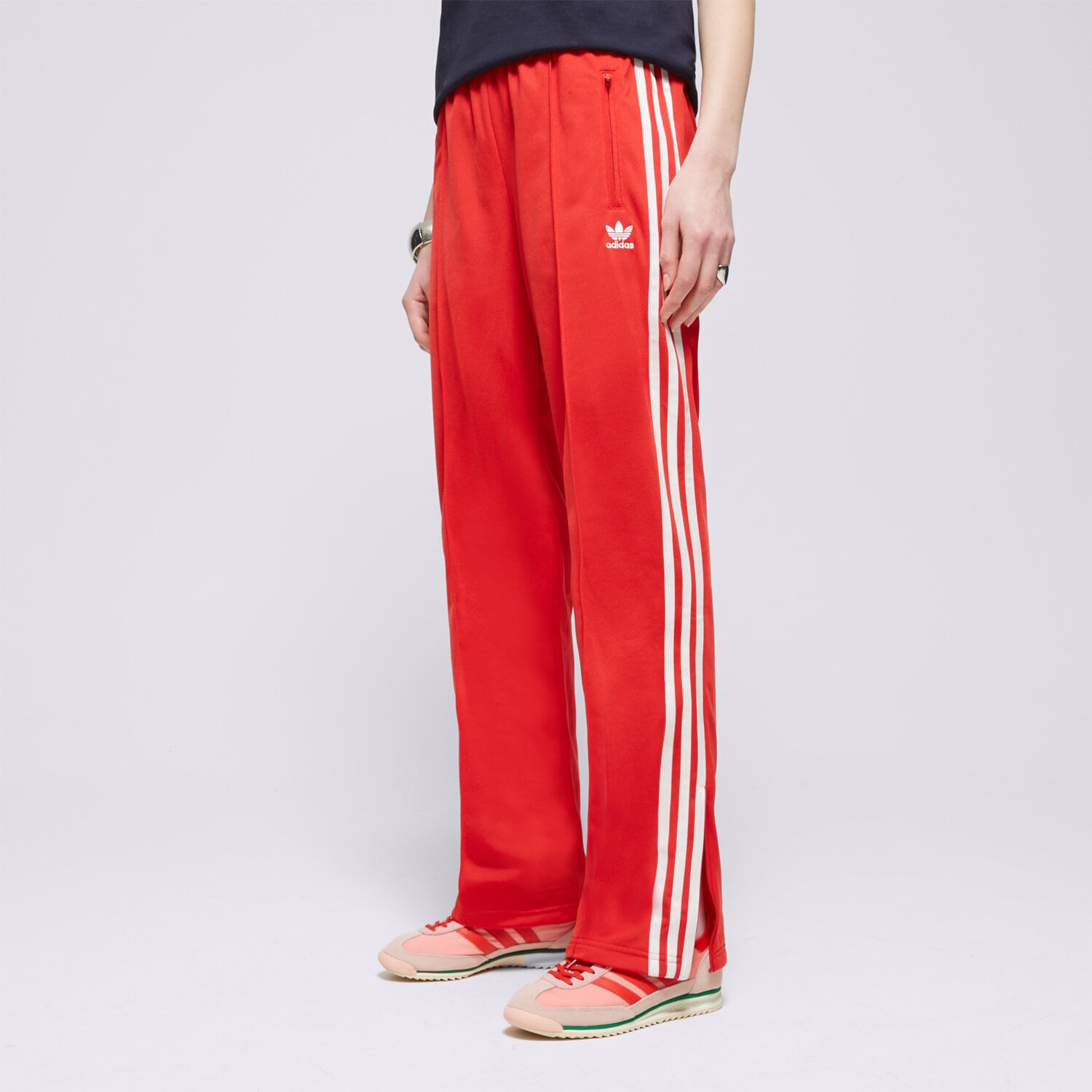 Ženske hlače ADIDAS HLAČE FIREBIRD TP IR8081 crvena