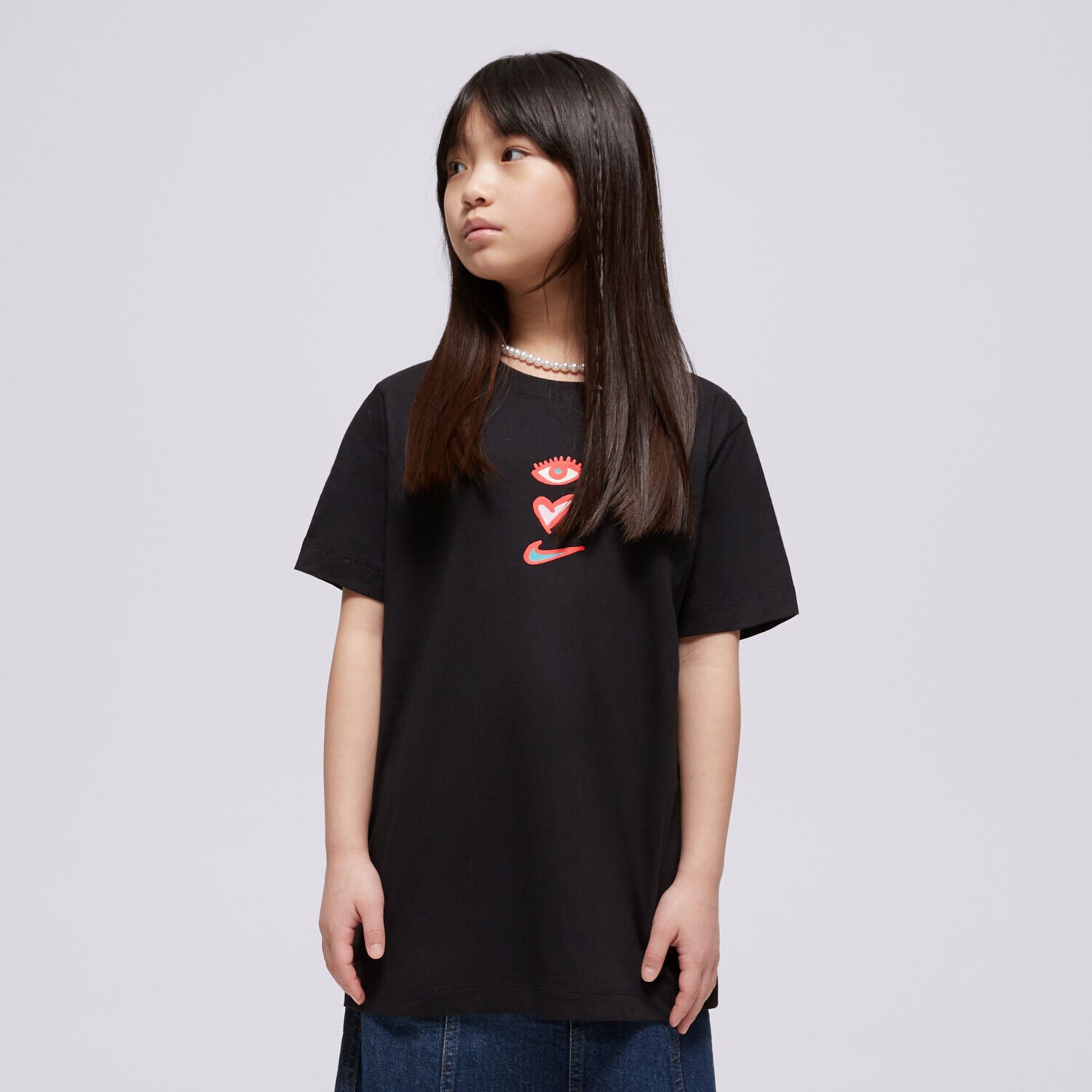 Dječje majice NIKE T-SHIRT K NSW TEE BE MINE BOY HM5859-010 crna