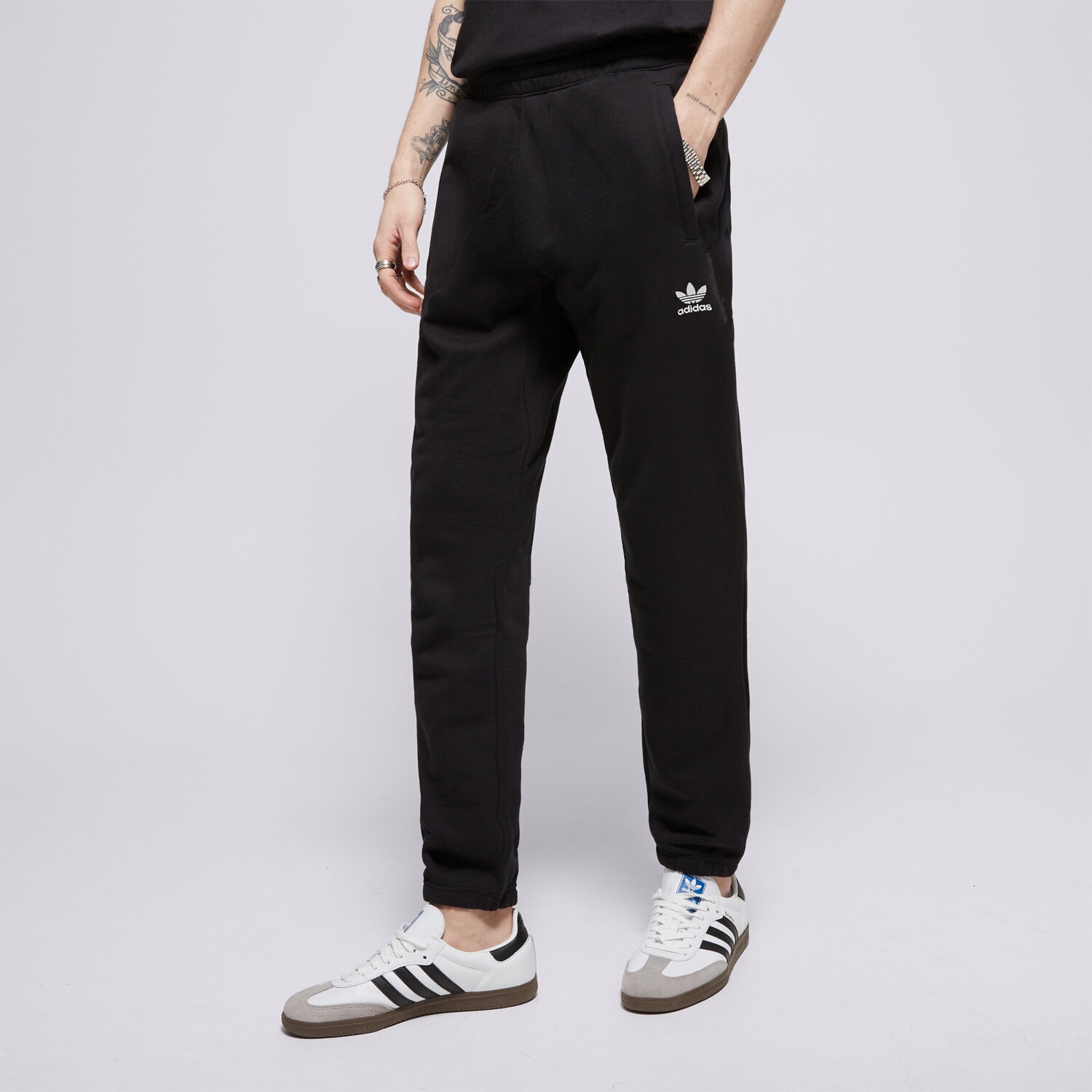 Muške hlače ADIDAS HLAČE ESS PANTS FT JD2422 crna