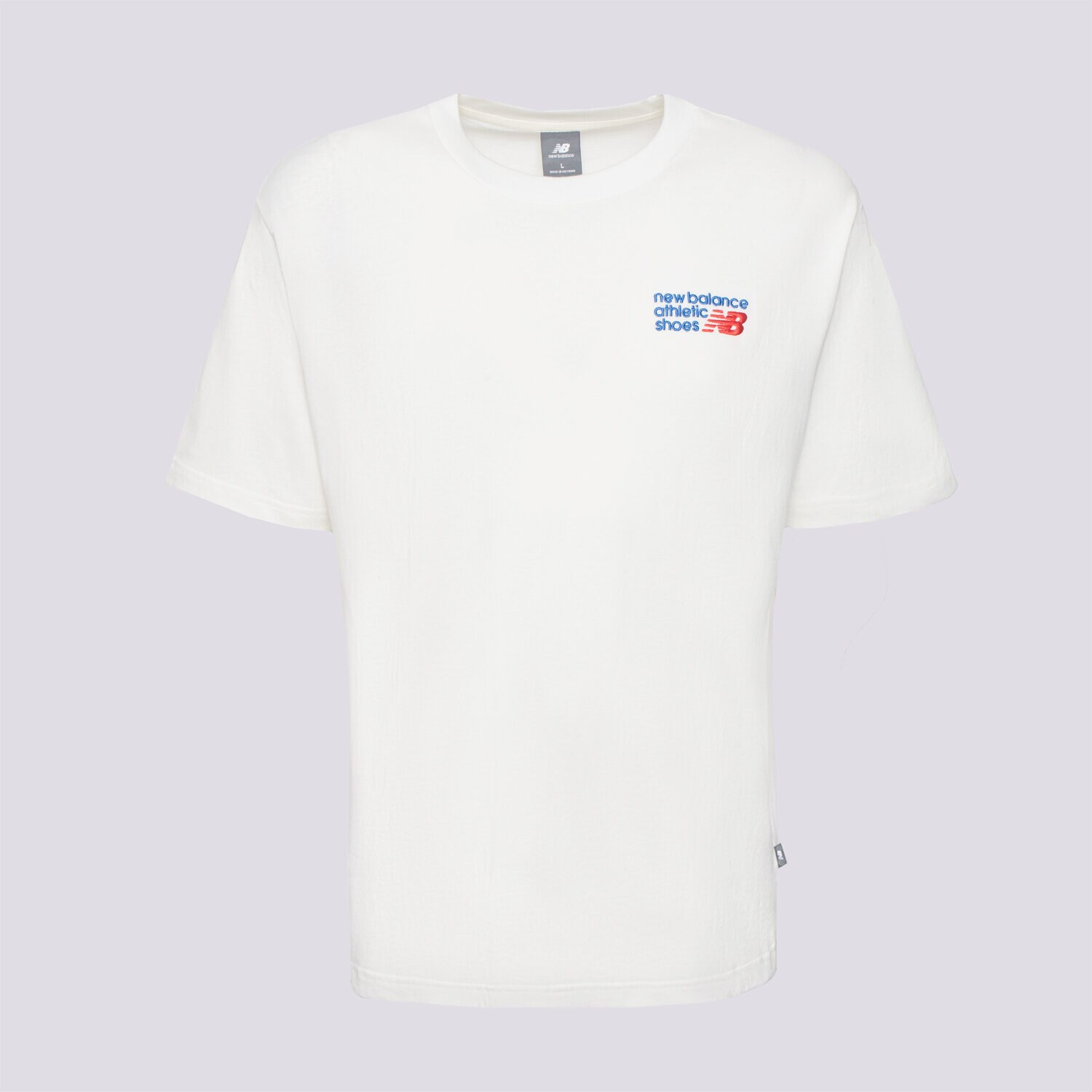 Muške majice NEW BALANCE T-SHIRT ATHLETICS PREMIUM LOGO T-SHIRT MT41908SST bijela