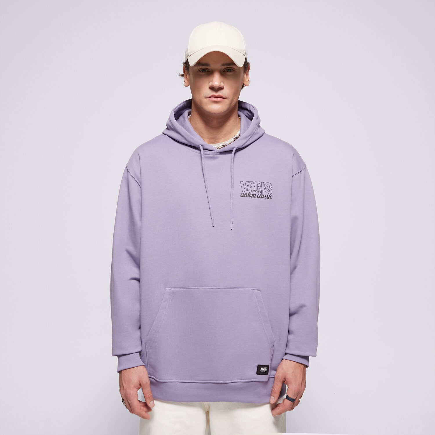 Muške dukserice VANS VESTA S KAPULJAČOM SHOP FRONT PULLOVER VN000NHR6PH ljubičasta