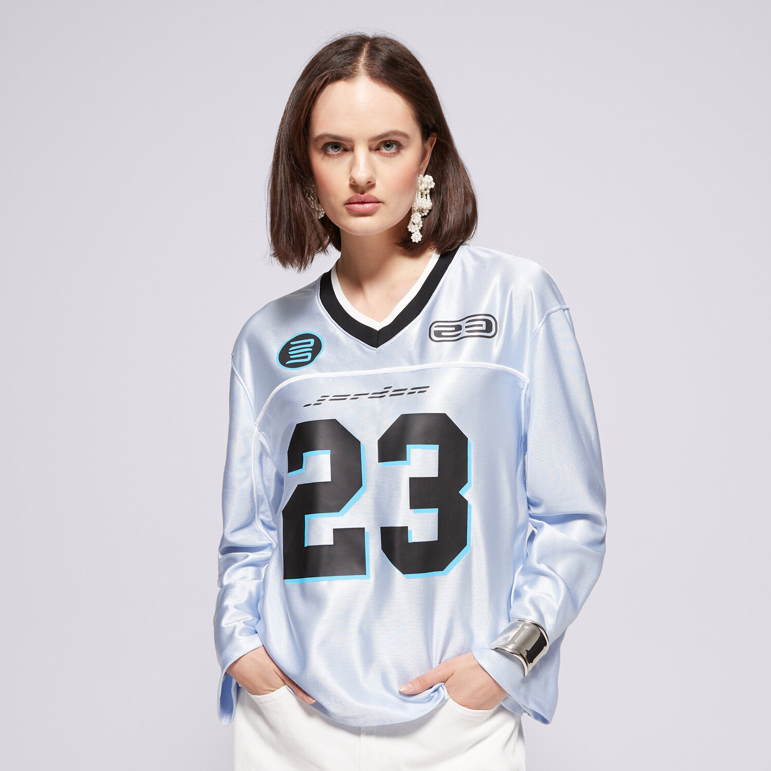 Ženske majice JORDAN T-SHIRT LS JRSY TOP HF9459-407 plava