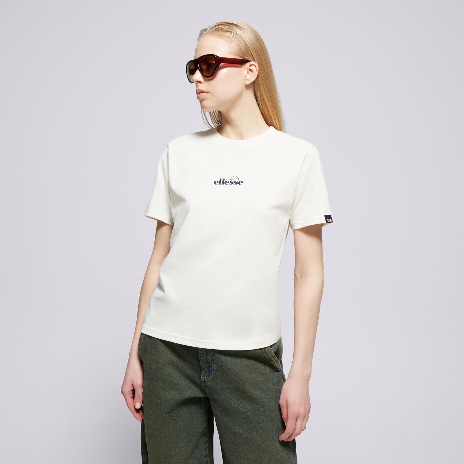 Ženske majice ELLESSE T-SHIRT SVETTA TEE OFF WHT SGZ16453904 bež