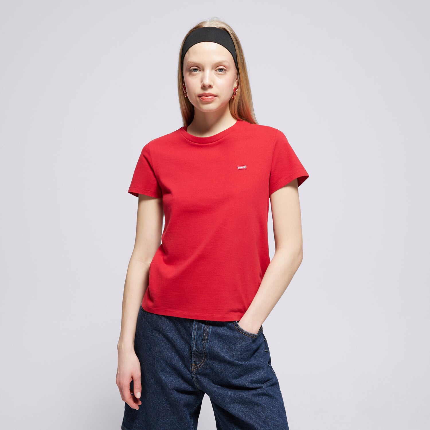 Ženske majice LEVI'S T-SHIRT PERFECT TEE 39185-0374 crvena