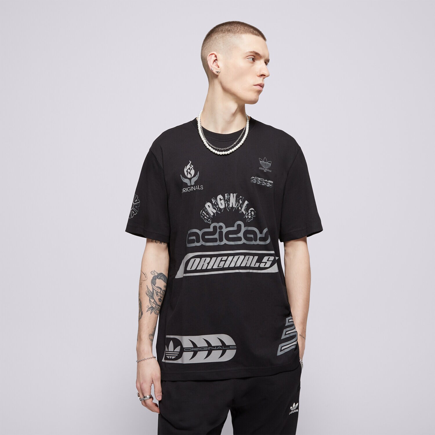 Muške majice ADIDAS T-SHIRT Q12 TS SPONSOR JP2676 crna