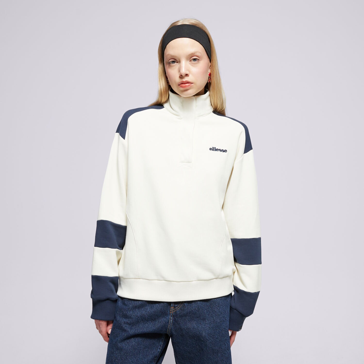 Ženske dukserice ELLESSE VESTA PASTICCERIA SWEATSHIRT OFF WHT SGZ22006904 bež