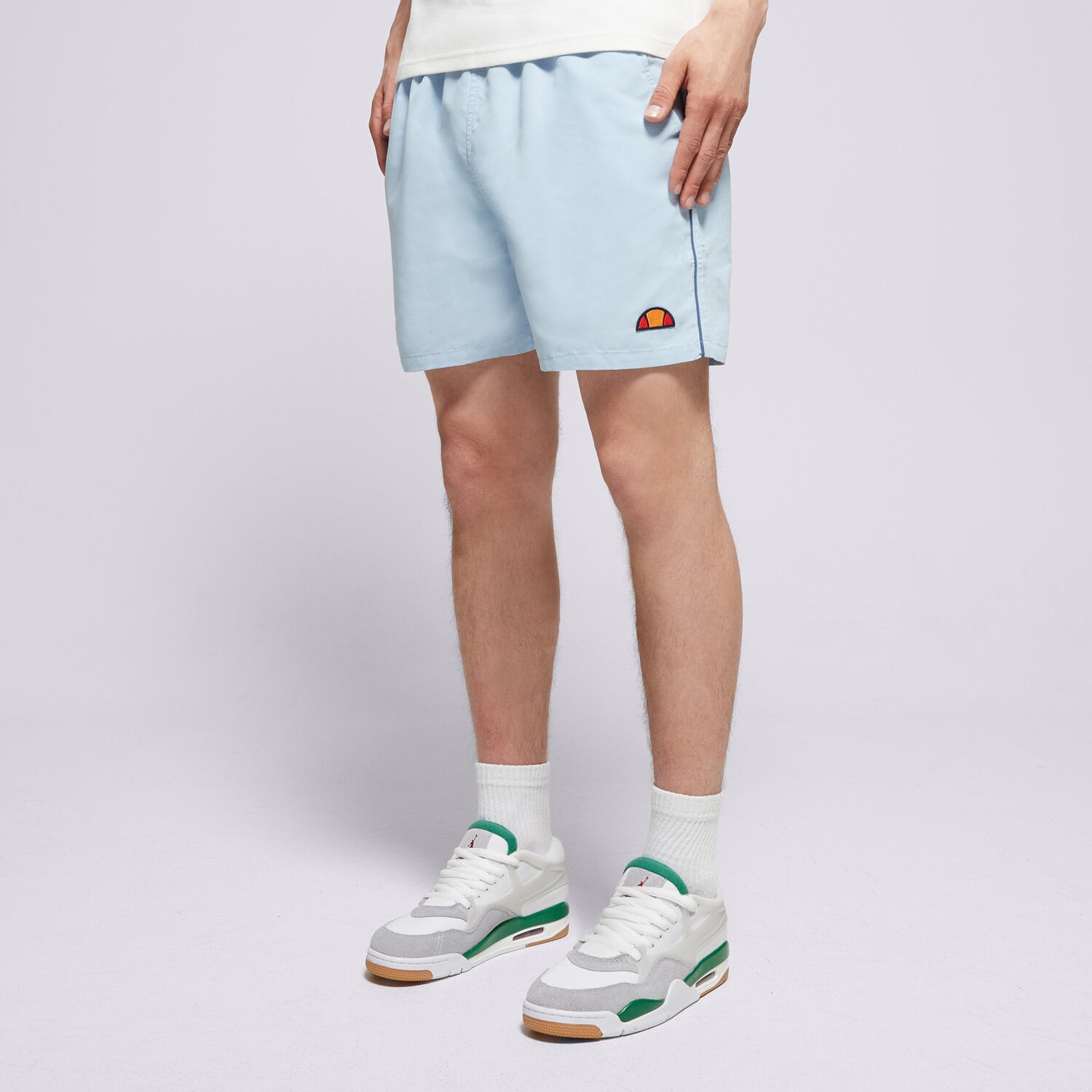Muške kratke hlače ELLESSE KRATKE HLAČE DEM SLACKERS   SWIM SHORT LBLUE/NAVY SHZ00938427 plava