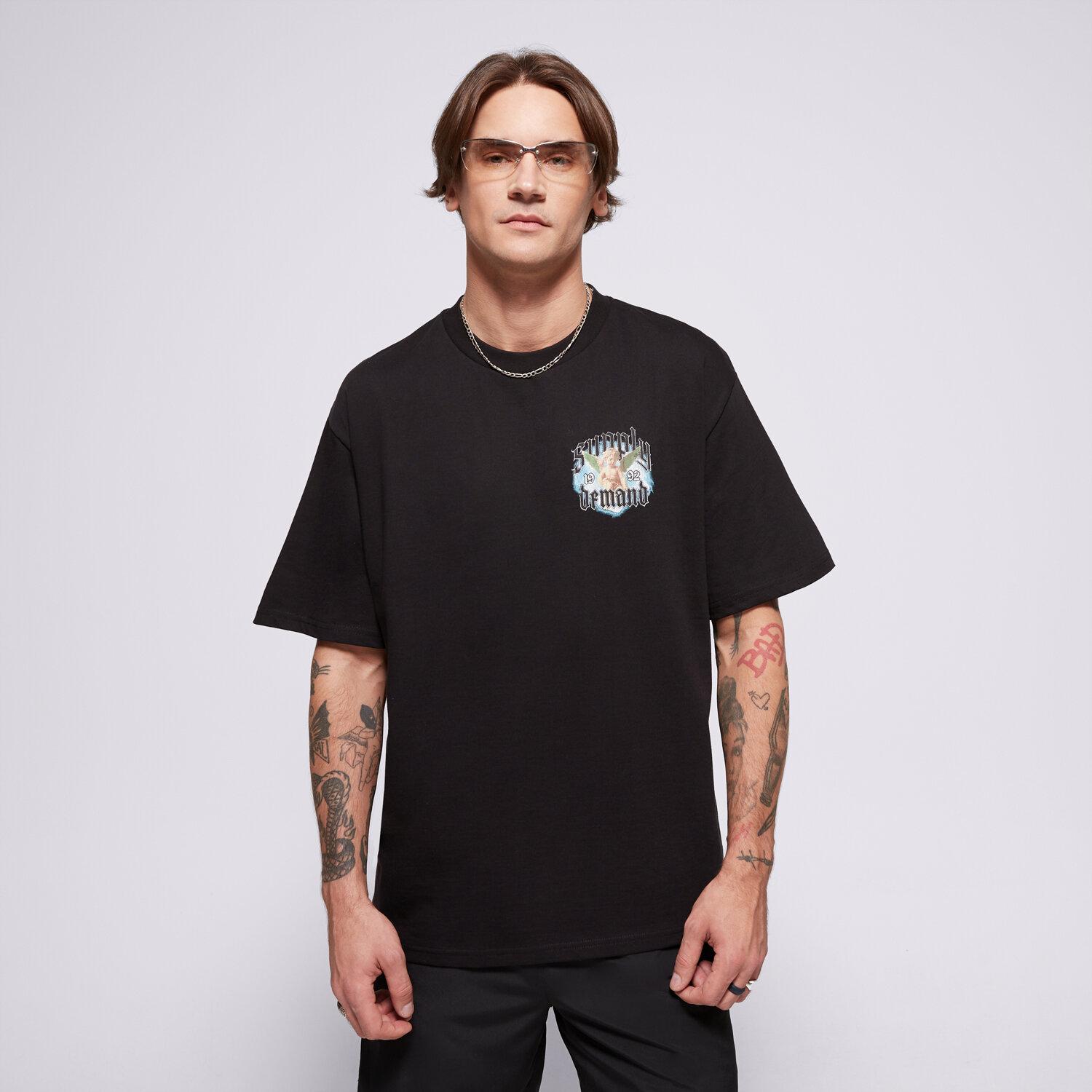 Muške majice SUPPLY & DEMAND T-SHIRT SUPTM17480007 crna