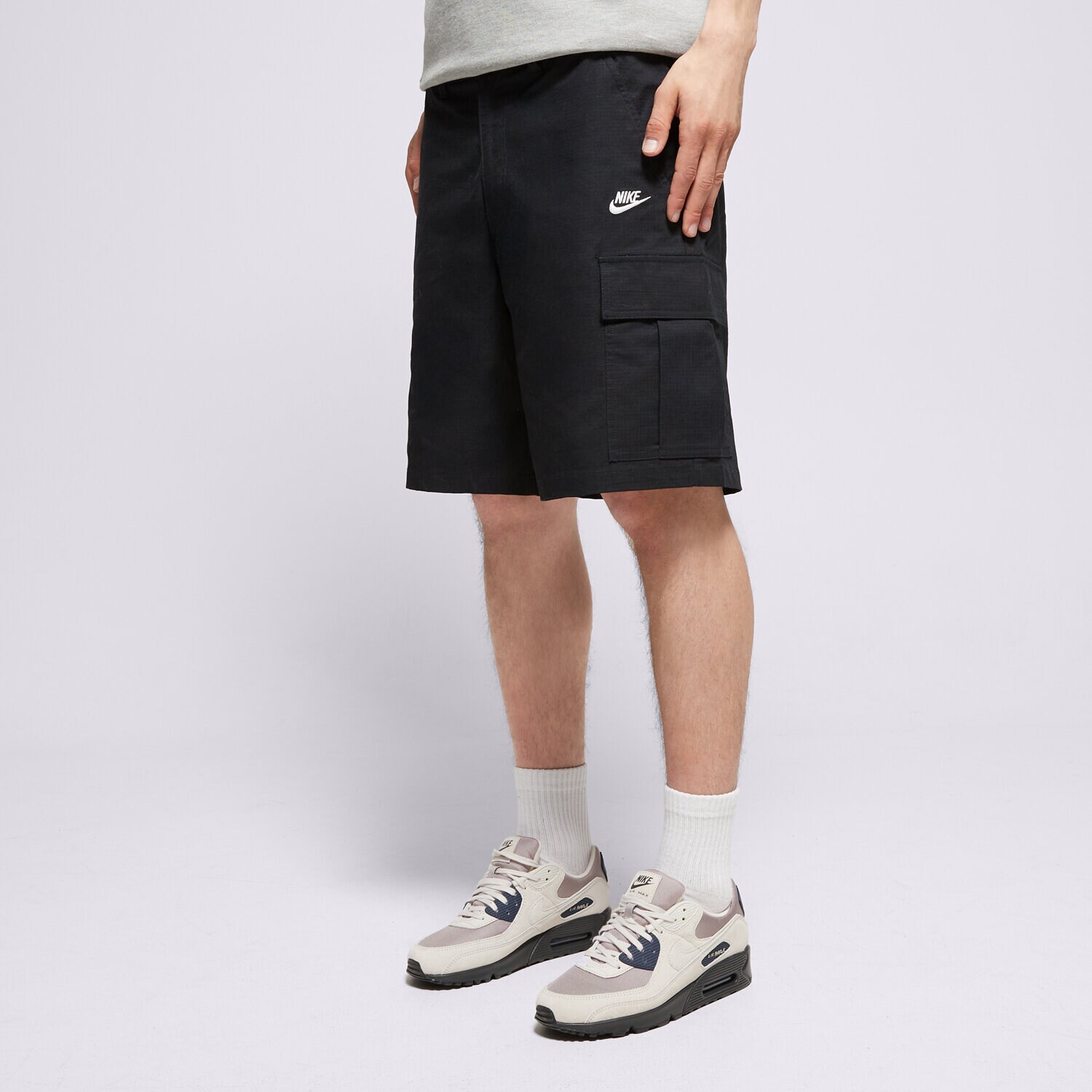 Muške kratke hlače NIKE KRATKE HLAČE M NK CLUB WVN CARGO SHORT FN3517-011 crna