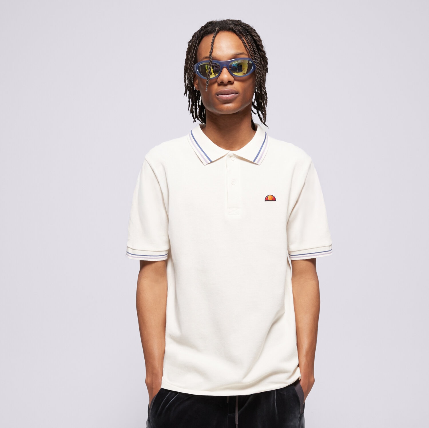 Muške majice ELLESSE POLO ROOKS POLO SHIRT OFF WHT SHZ18077904 bež