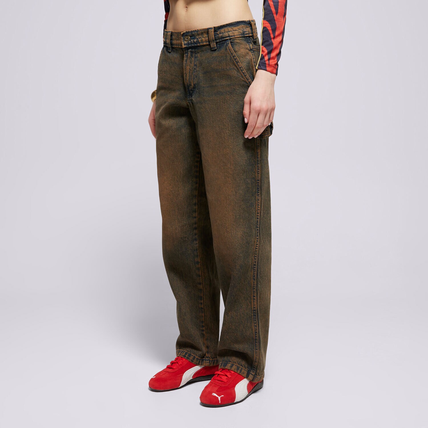 Ženske hlače DICKIES HLAČE STEVENSVILLE CARPENTER W DK0A863SK591 plava