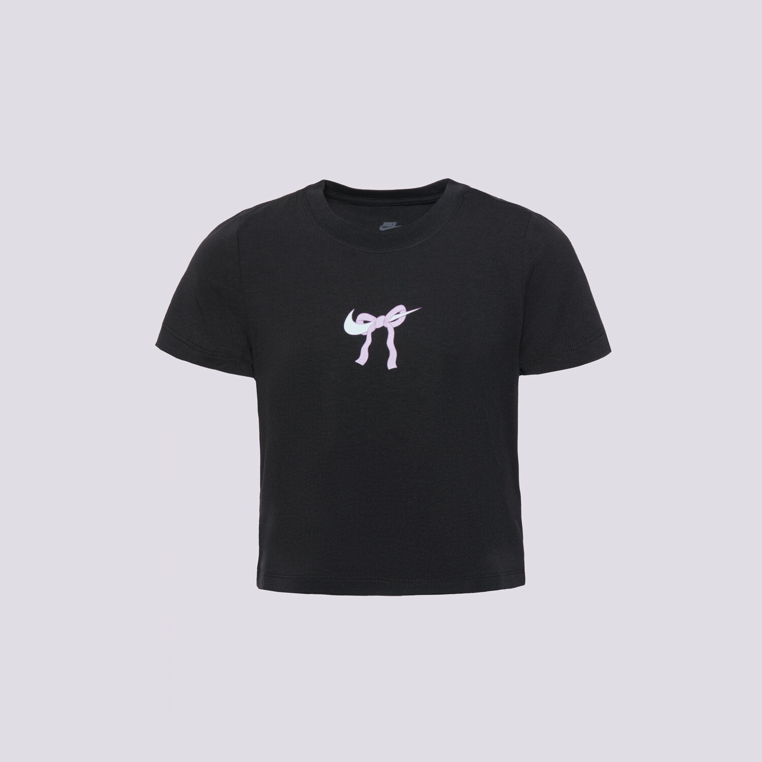 Dječje majice NIKE T-SHIRT G NSW TEE BOW GIRL HQ2344-010 crna
