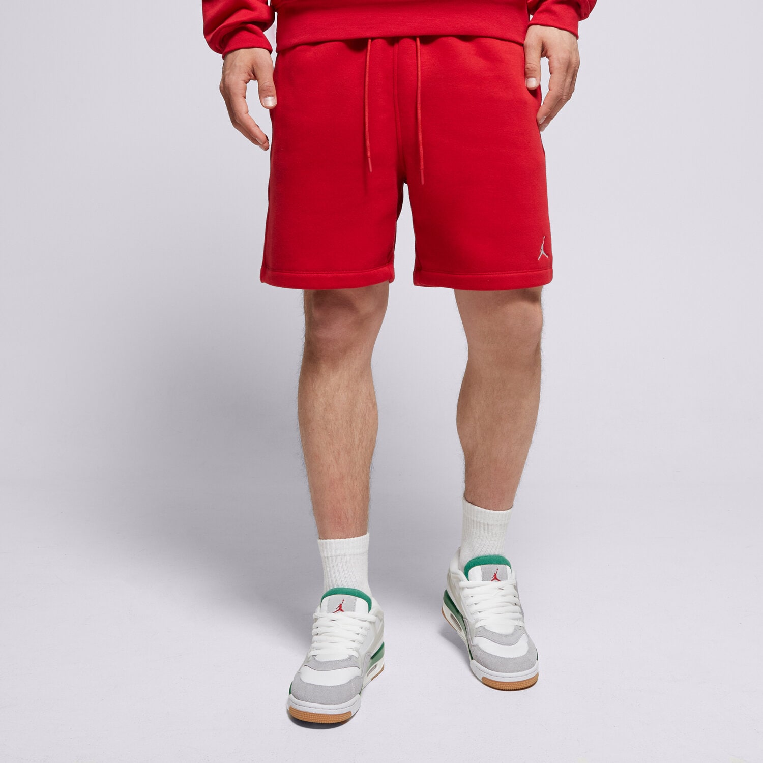 Muške kratke hlače JORDAN KRATKE HLAČE M J BRKLN FLC SHORT FV7285-687 crvena