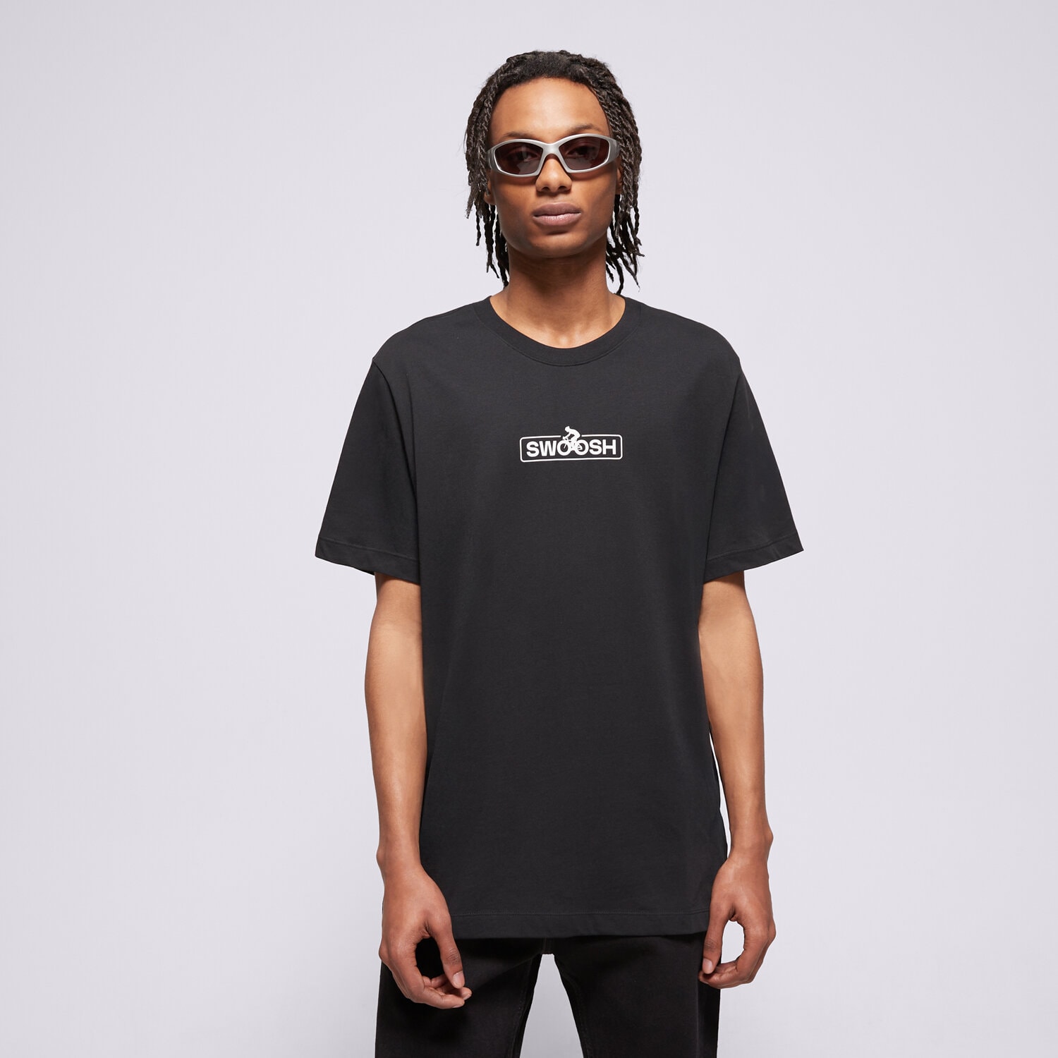 Muške majice NIKE T-SHIRT M NSW TEE CLUB SSNL 2 SU25 HJ0730-010 crna
