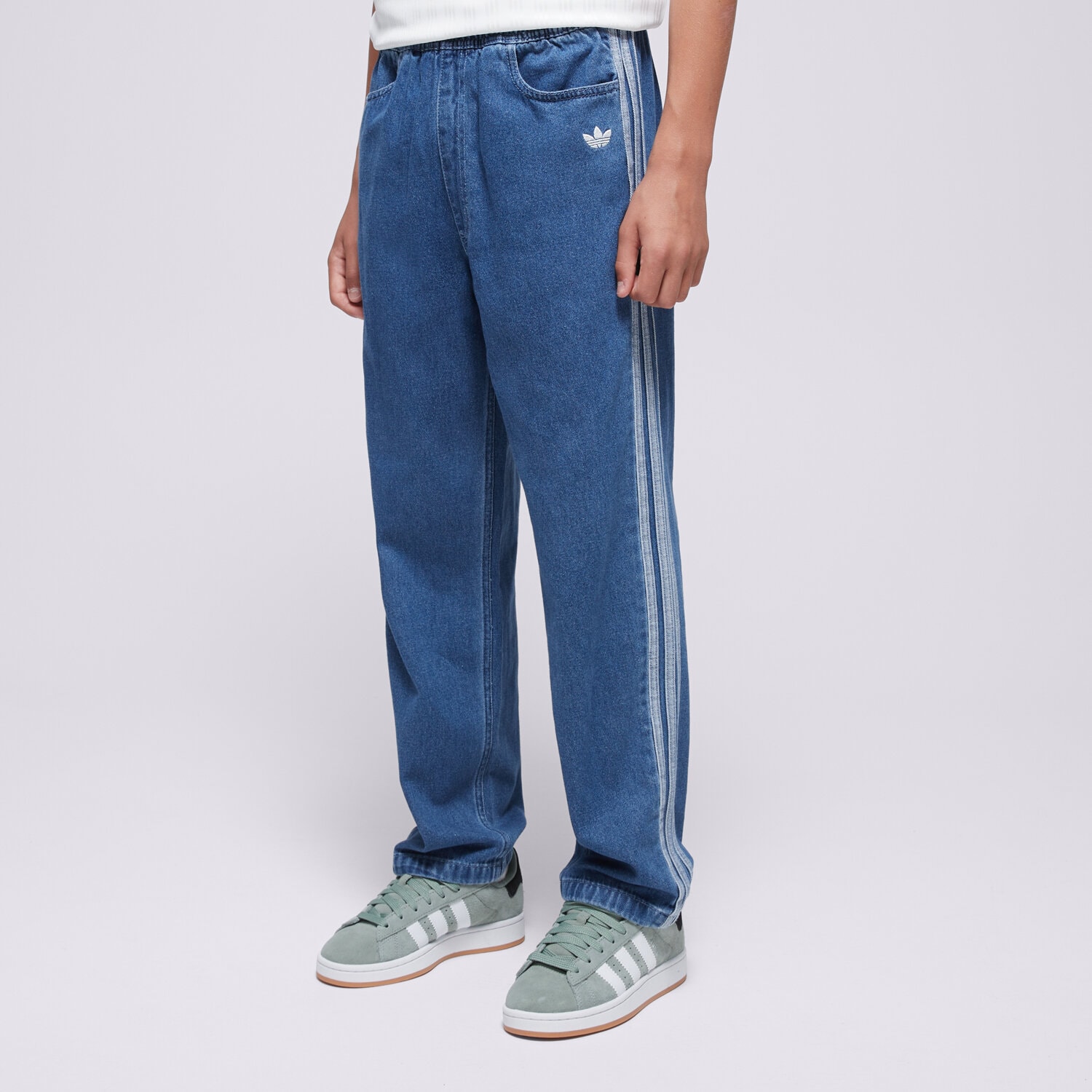 ADIDAS HLAČE PANTS GIRLS JC7877 plava