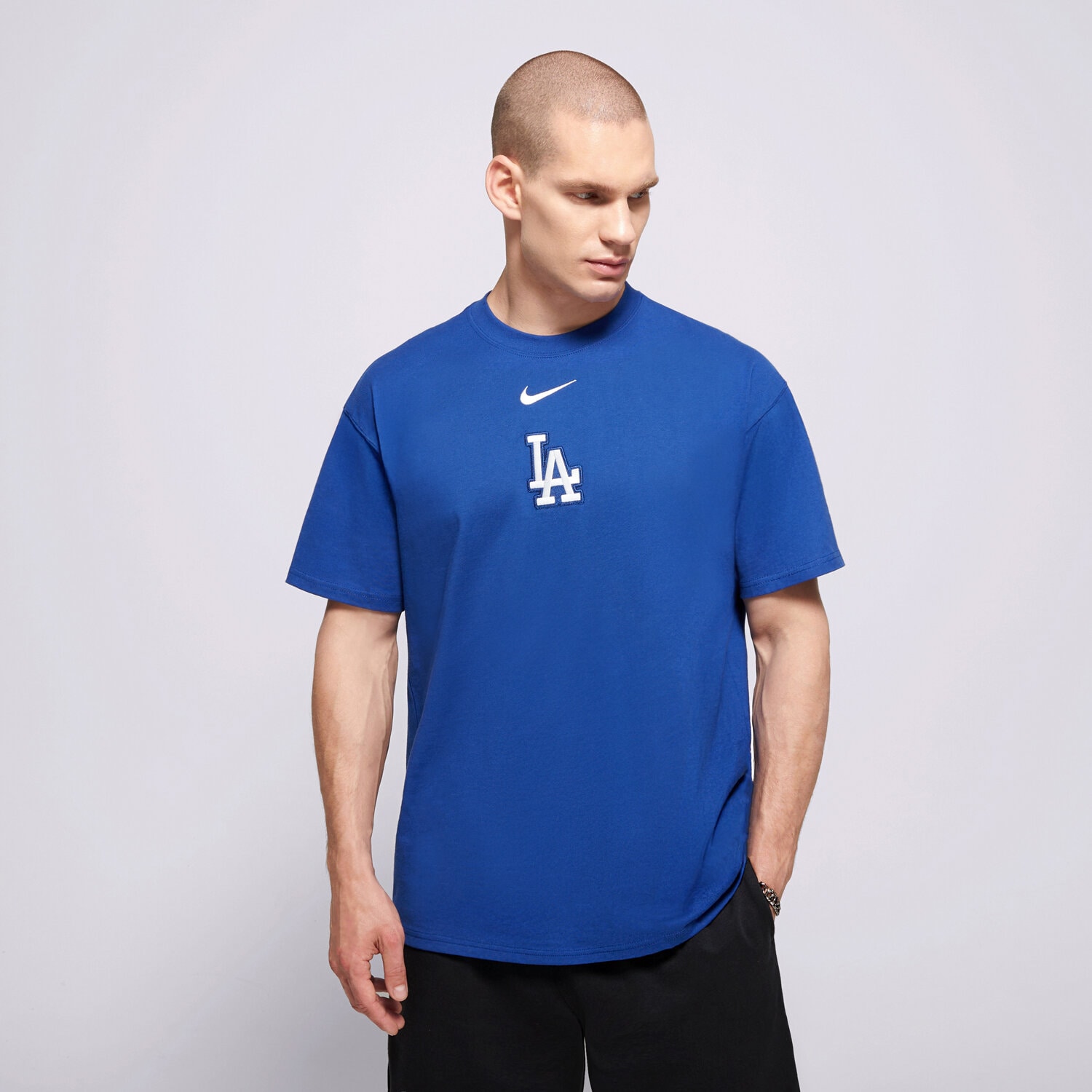 Muške majice NIKE T-SHIRT MLB MAX 90 TEE LOS ANGELES DODGERS 01AY-4EW-LD-32K plava