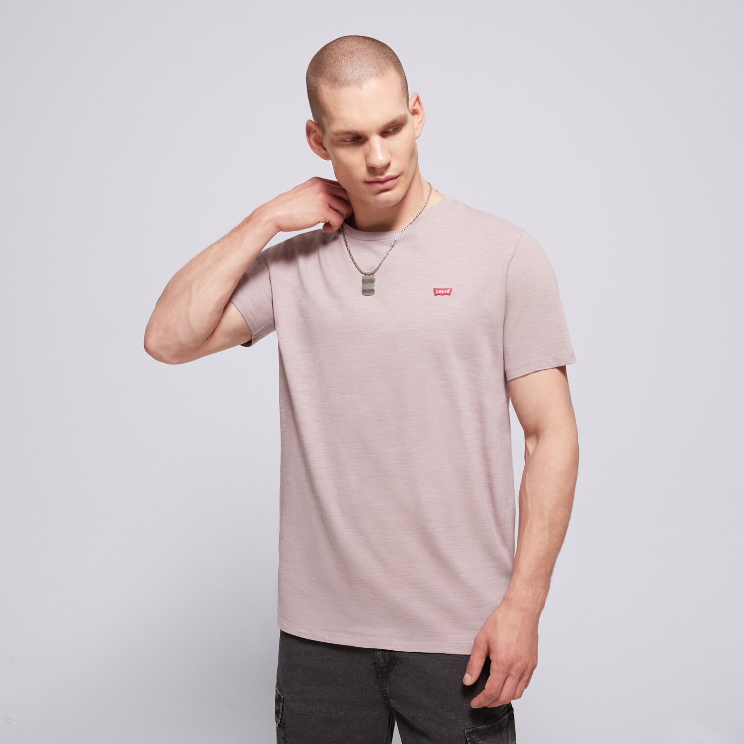 Muške majice LEVI'S T-SHIRT SS ORIGINAL HM 56605-0271 ružičasta