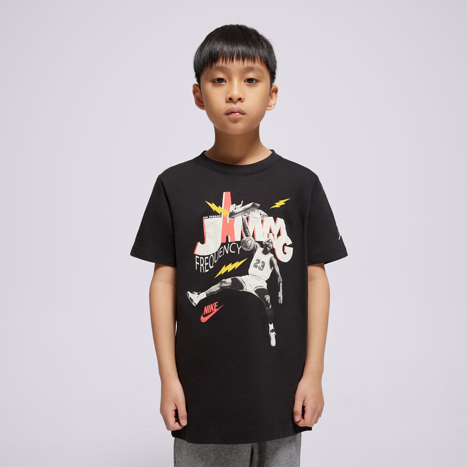 Dječje majice JORDAN T-SHIRT JDB MJ JAMMING SS TEE BOY 95D819-023 crna