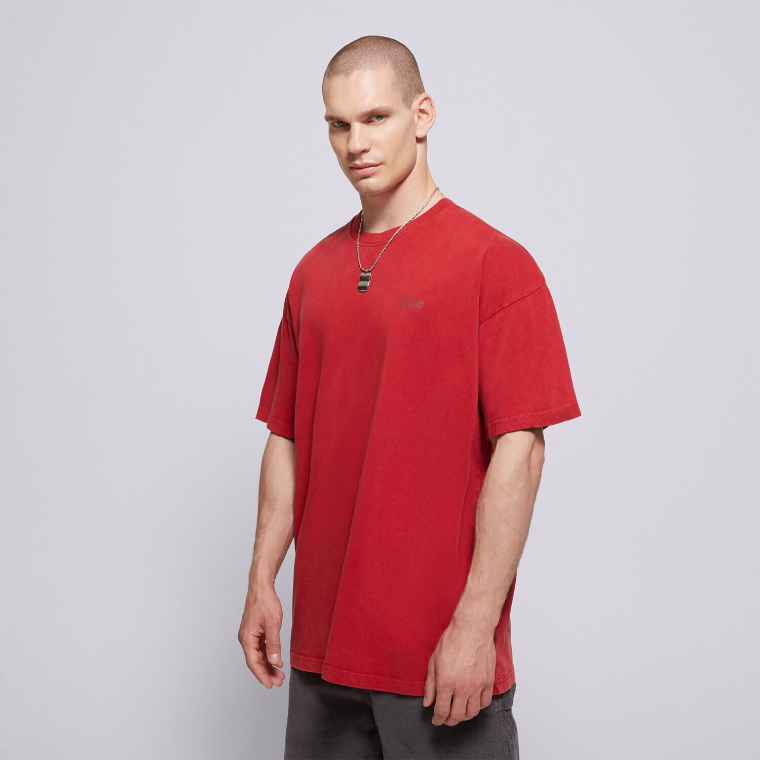 Muške majice PROSTO  T-SHIRT HEX KL251MTEE1021 crvena