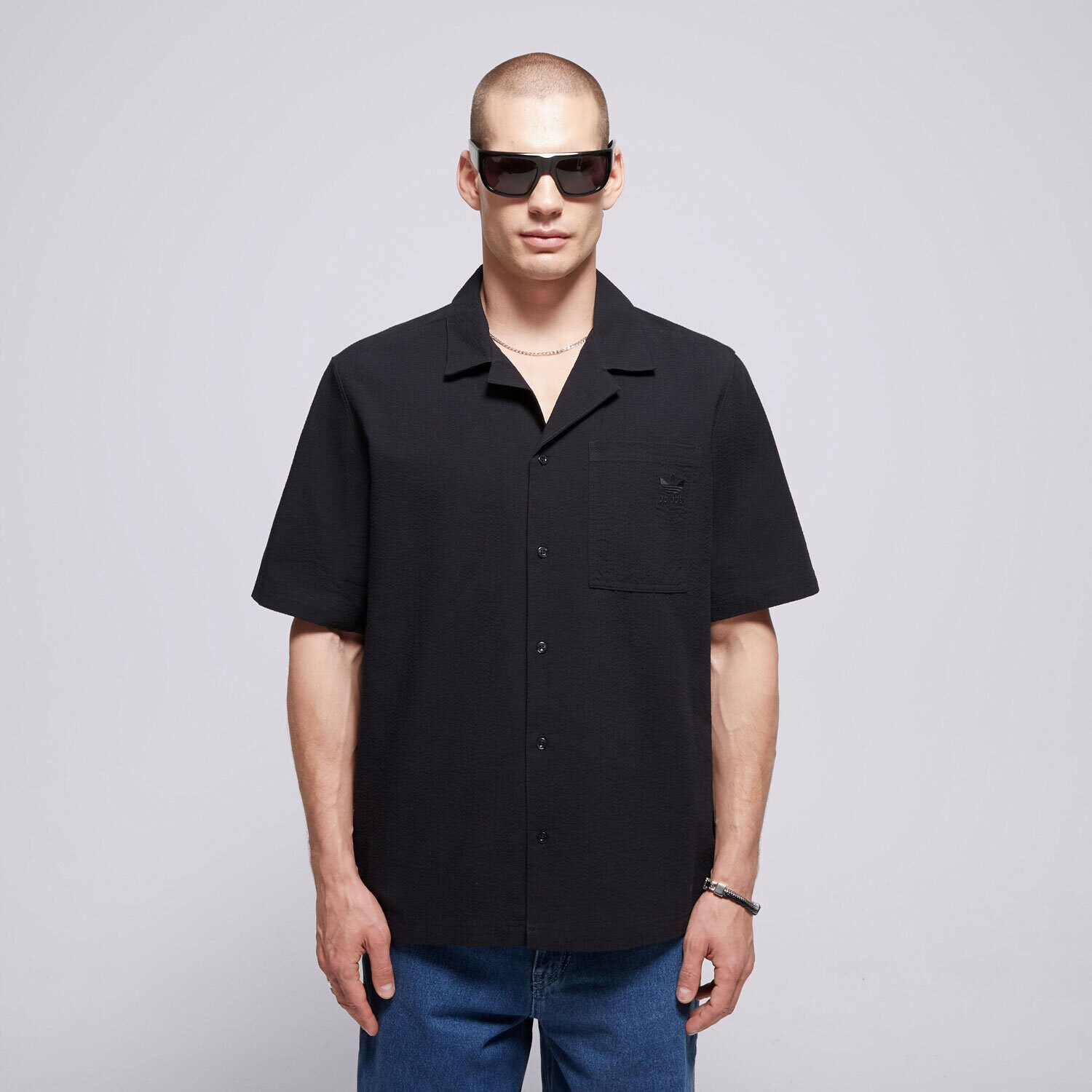 Muške košulje ADIDAS KOŠULJA ESS + SHIRT JD2455 crna