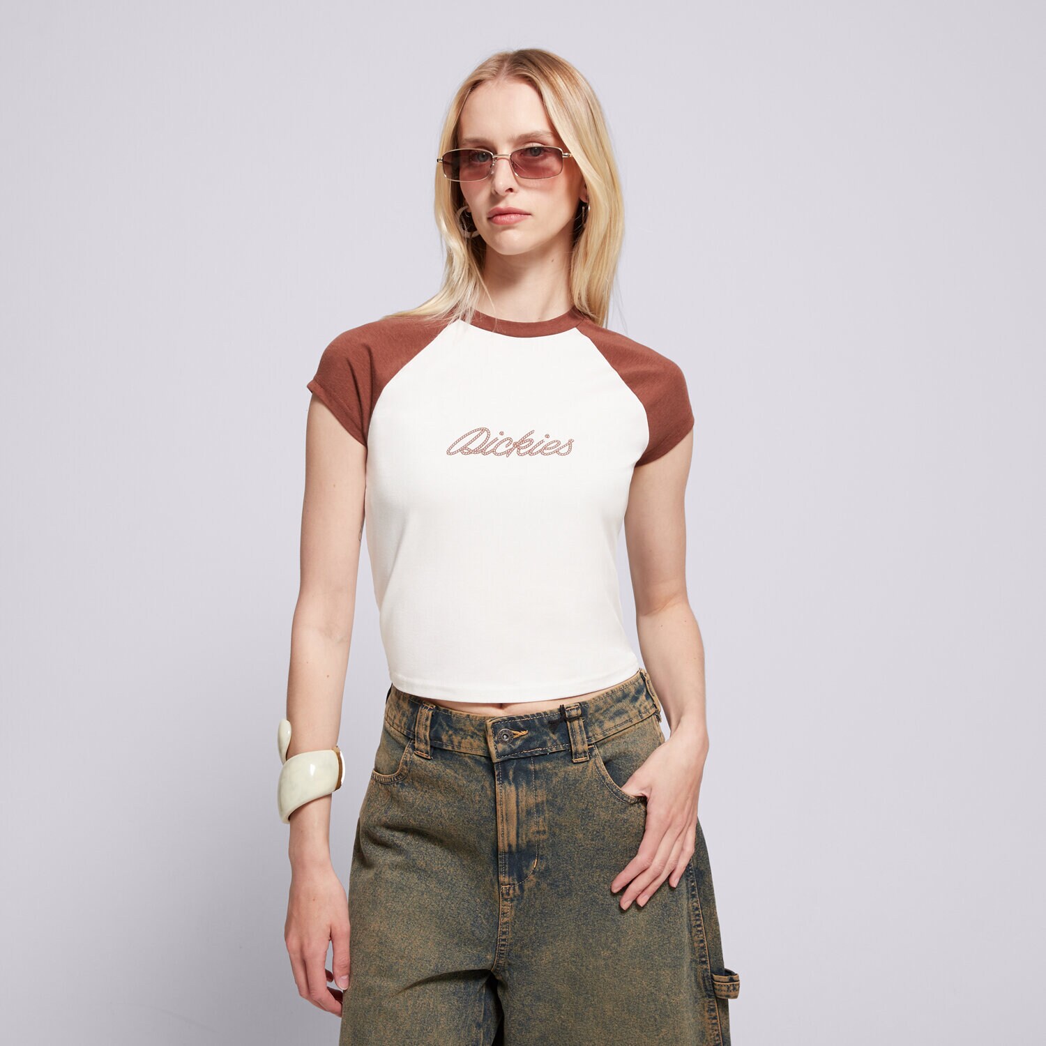 Ženske majice DICKIES TANK DK0A4Z8MK471 smeđa