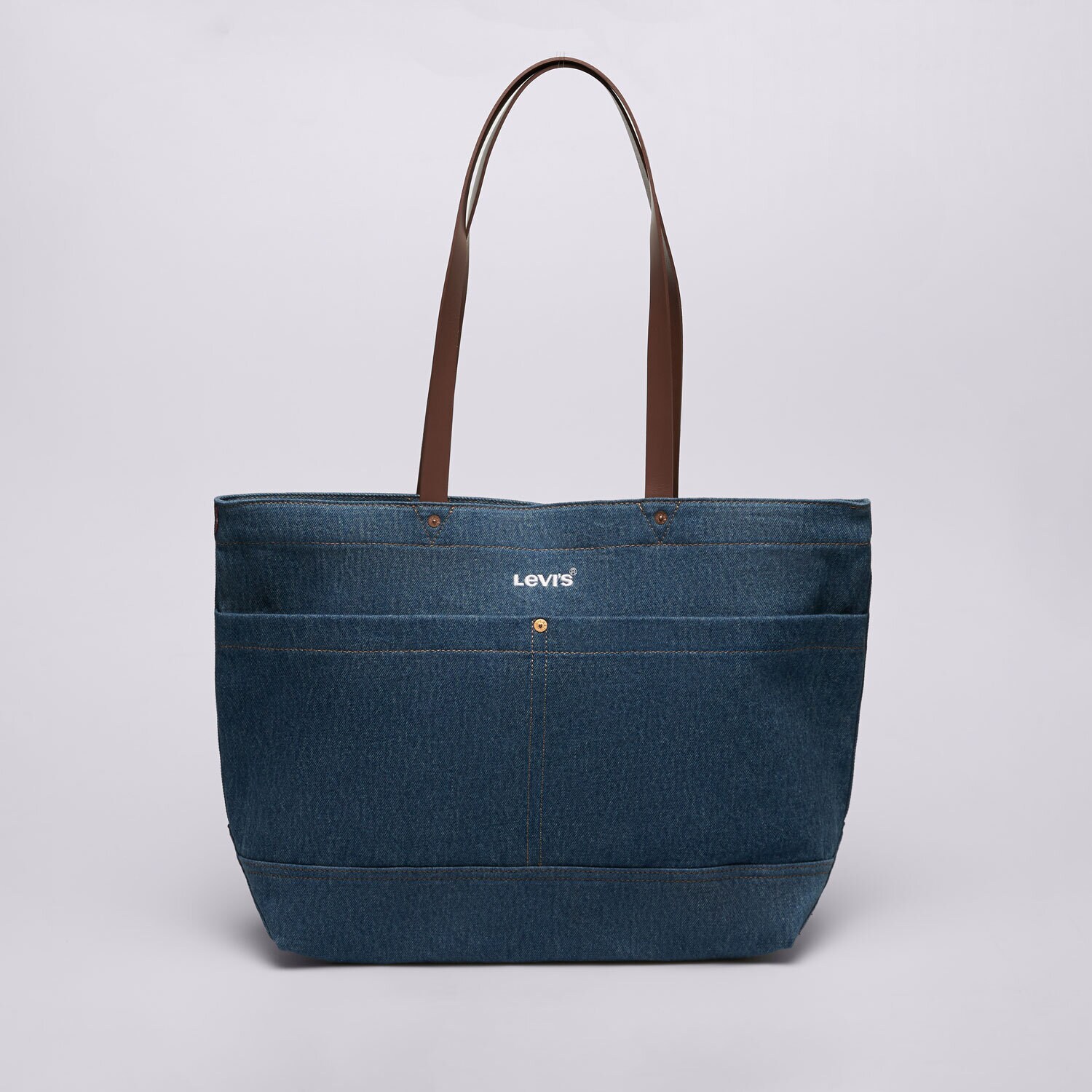Ženske sportske torbe LEVI'S TORBICE WOMEN'S HERITAGE TOTE-ALL D7959-0002 plava