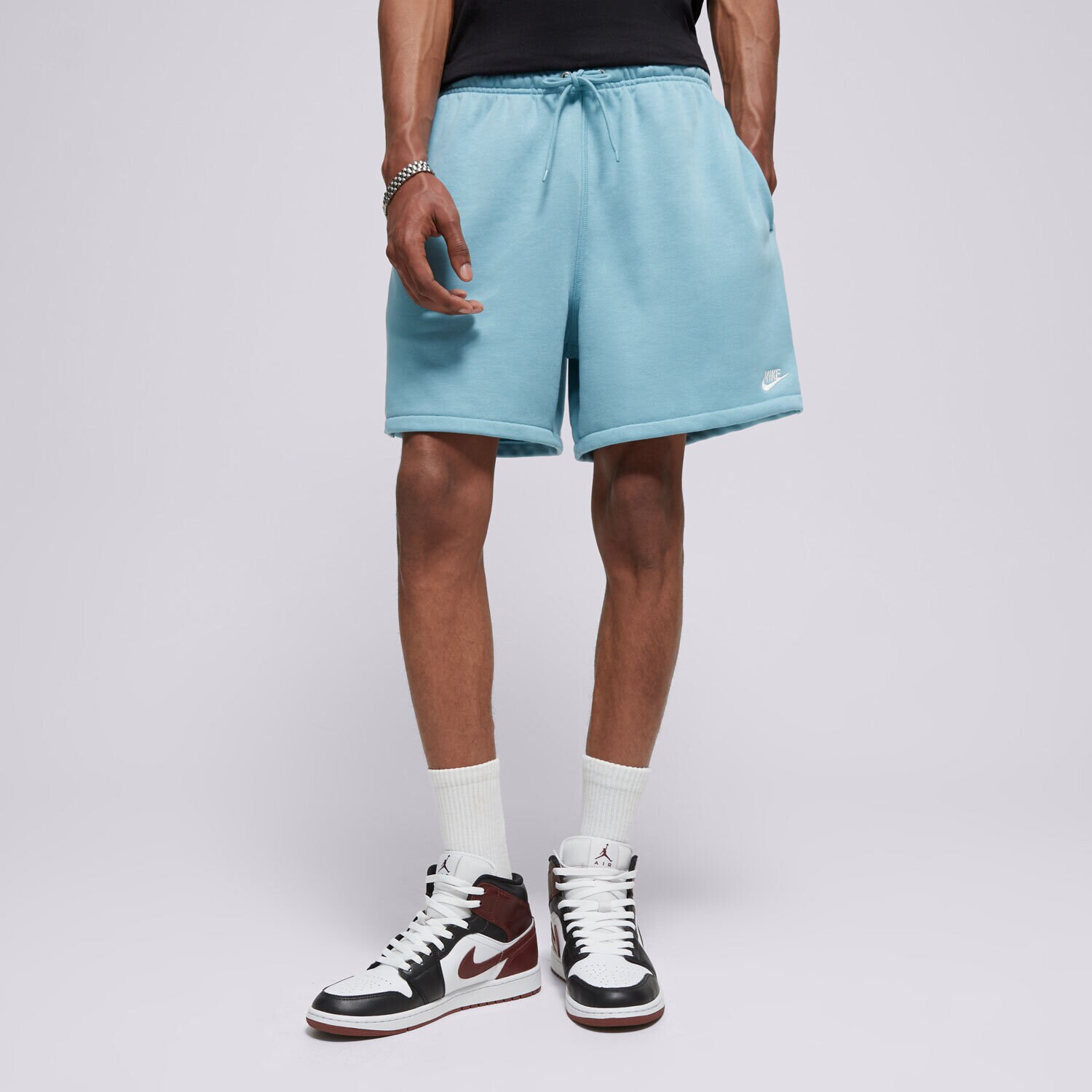 Muške kratke hlače NIKE KRATKE HLAČE M NK CLUB FLOW FT SHORT FN3520-464 plava