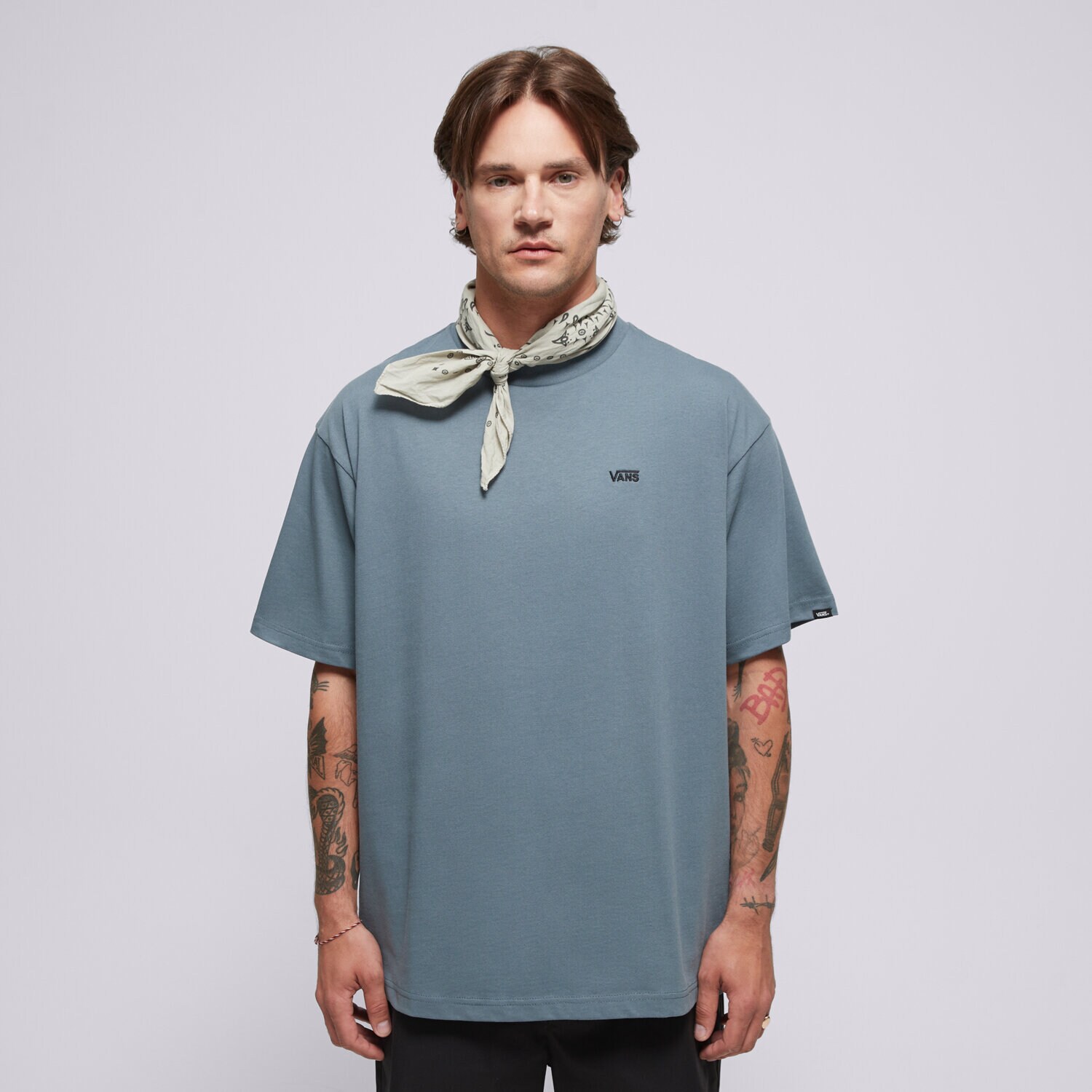 Muške majice VANS T-SHIRT LEFT CHEST II LOOSE SS VN000P1PRV21 siva