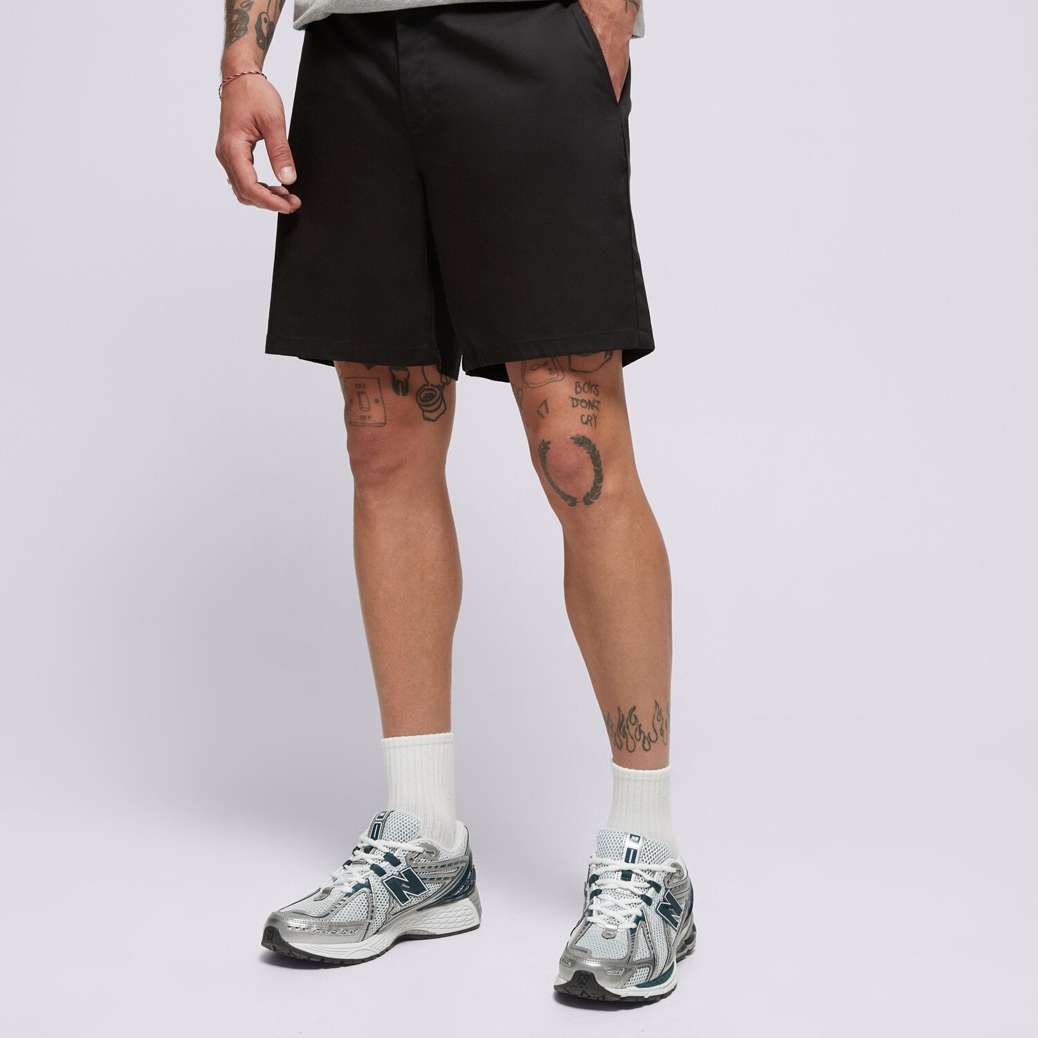 Muške kratke hlače NEW BALANCE KRATKE HLAČE ATHLETICS   STANDARD SHORT 7" MS51583BK crna