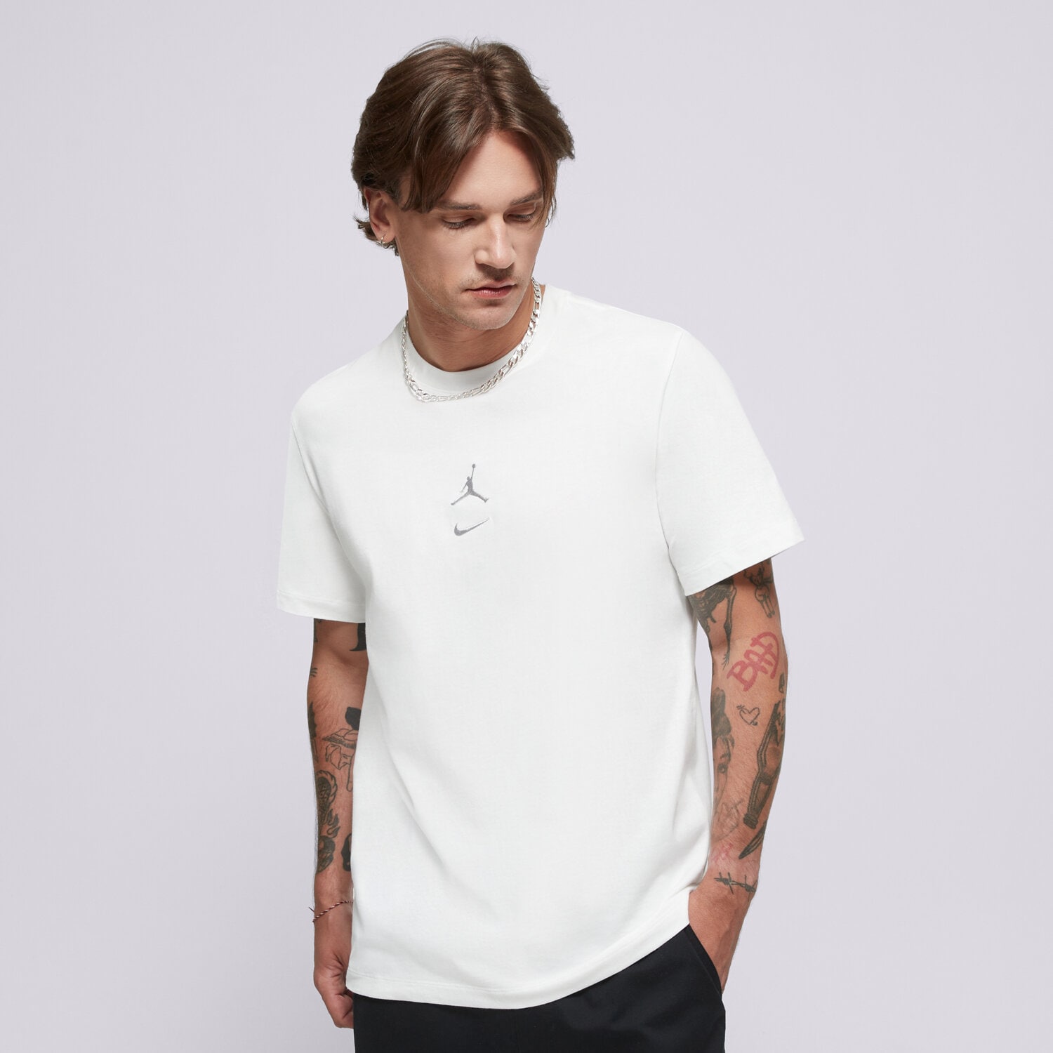 Muške majice JORDAN T-SHIRT M J MVP JUMPMAN SS CREW IB7522-100 bijela