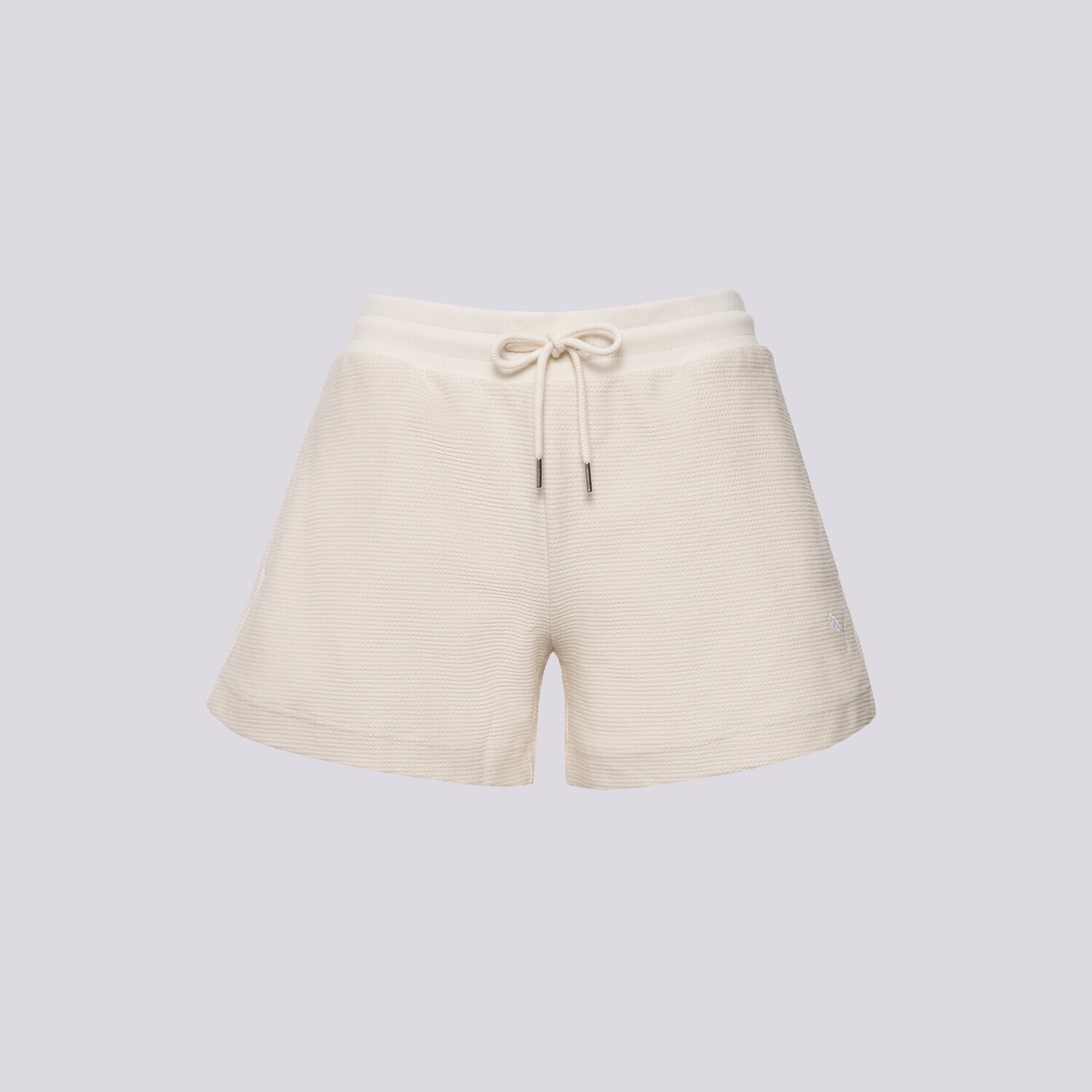 Ženske kratke hlače PUMA KRATKE HLAČE A-LINE SHORTS 4' JACQUARD 629782 87 bež