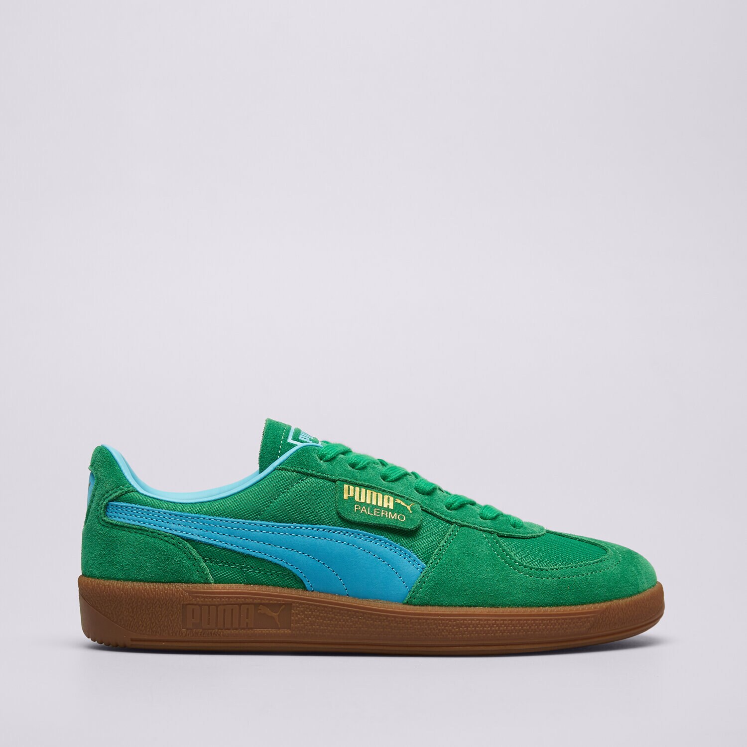 Muške tenisice PUMA PALERMO VINTAGE UPDATE 40136401 zelena