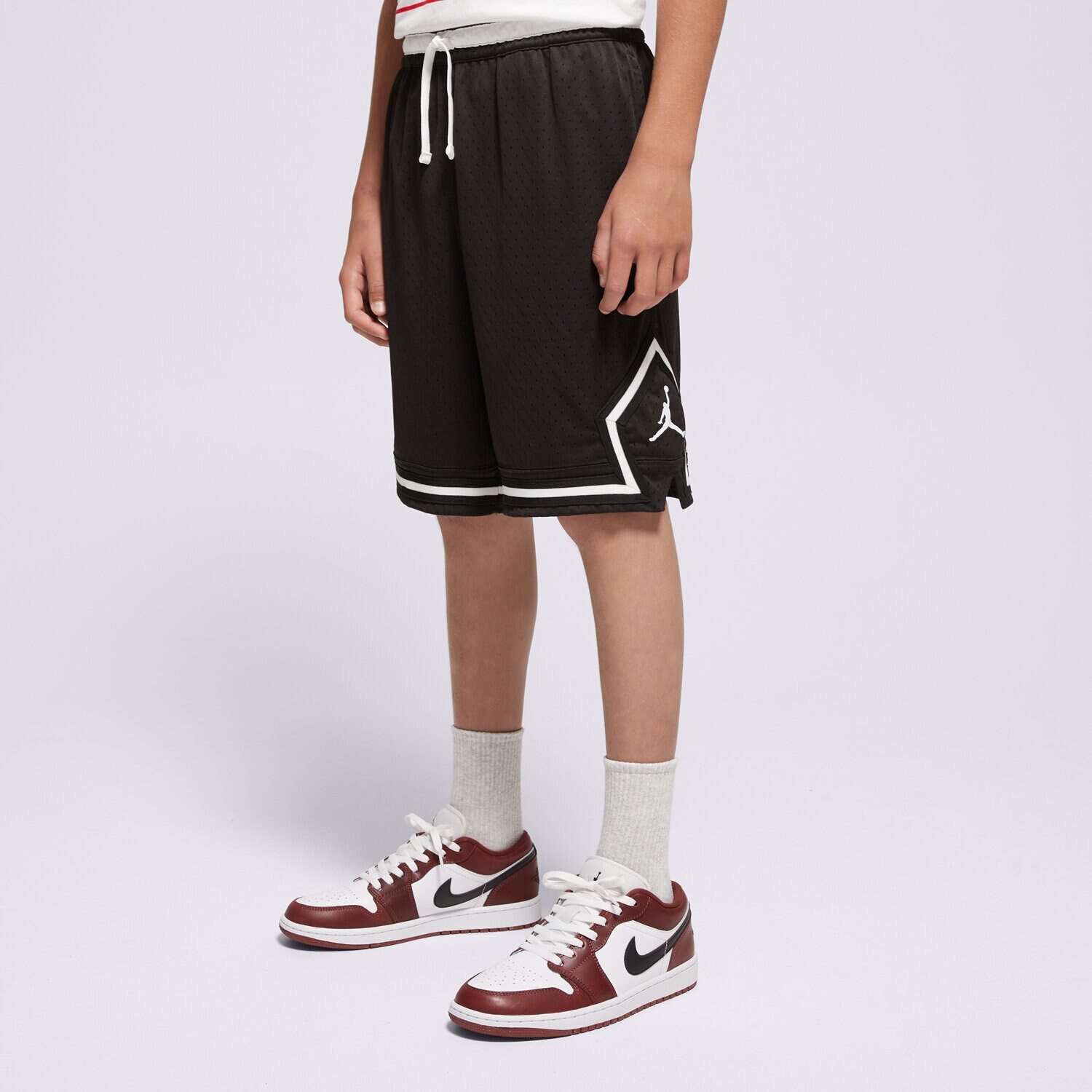 Dječje kratke hlače i haljine JORDAN KRATKE HLAČE JDB MJ DF SPORT DIAMOND SHORT 95D313-023 crna