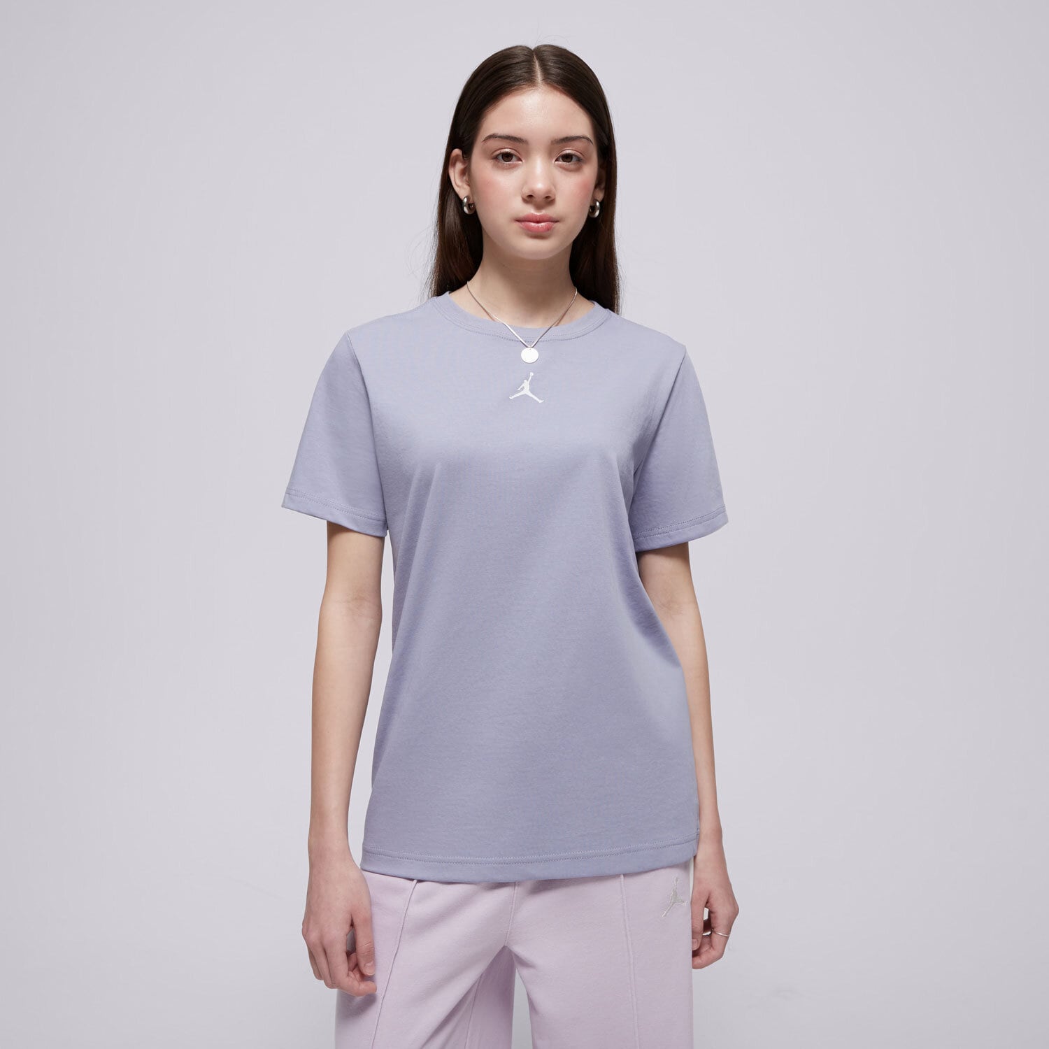 Dječje majice JORDAN T-SHIRT JDN JORDAN SPORT CORE SS TEE GIRL 45D618-C5A ljubičasta
