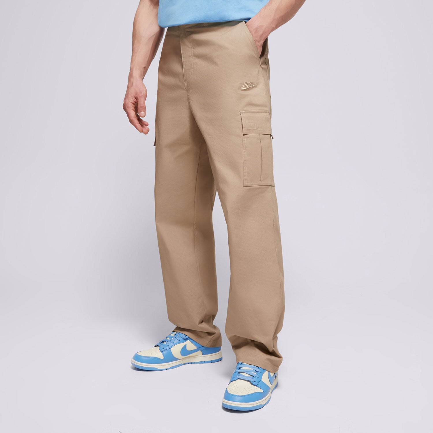 Muške hlače NIKE HLAČE M NK CLUB CARGO PANT NO COLLECTION FZ5765-247 kaki