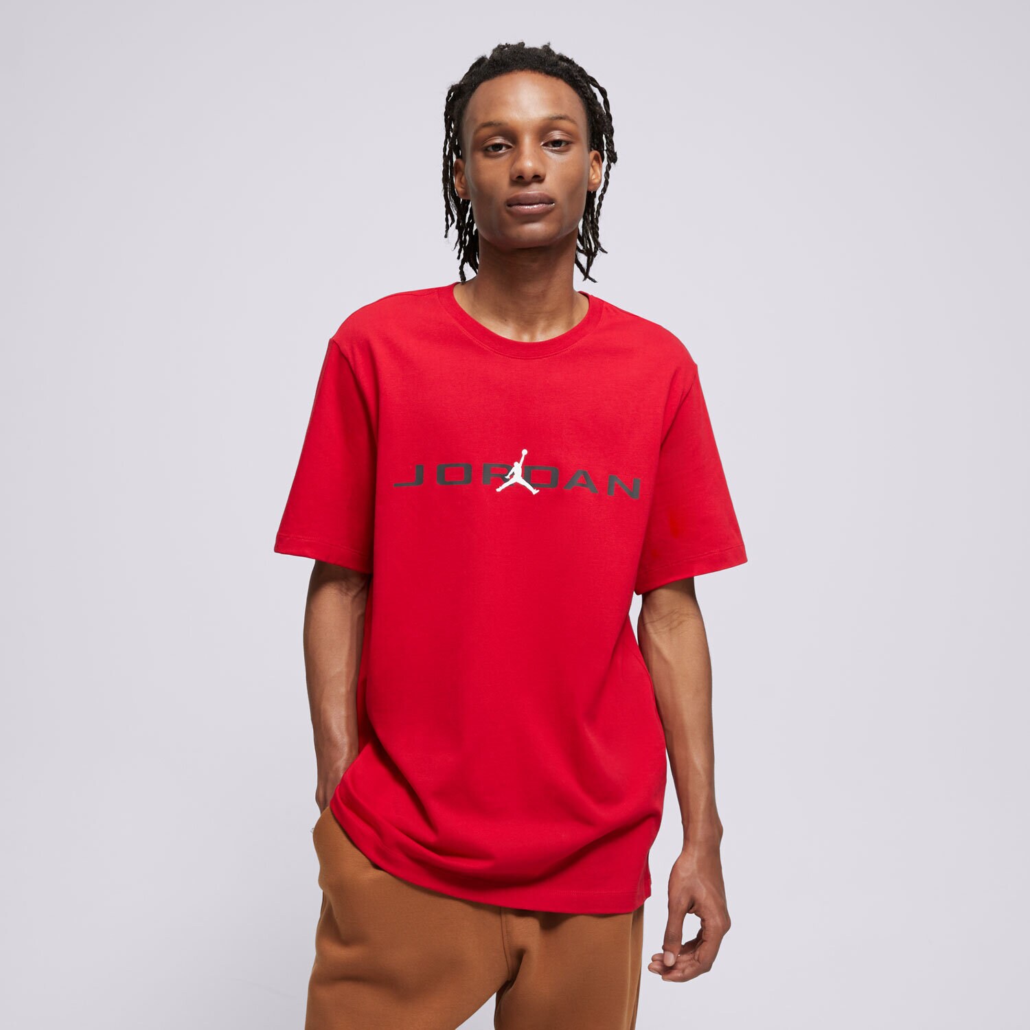Muške majice JORDAN T-SHIRT M J JD AIR SS CREW IB7353-687 crvena