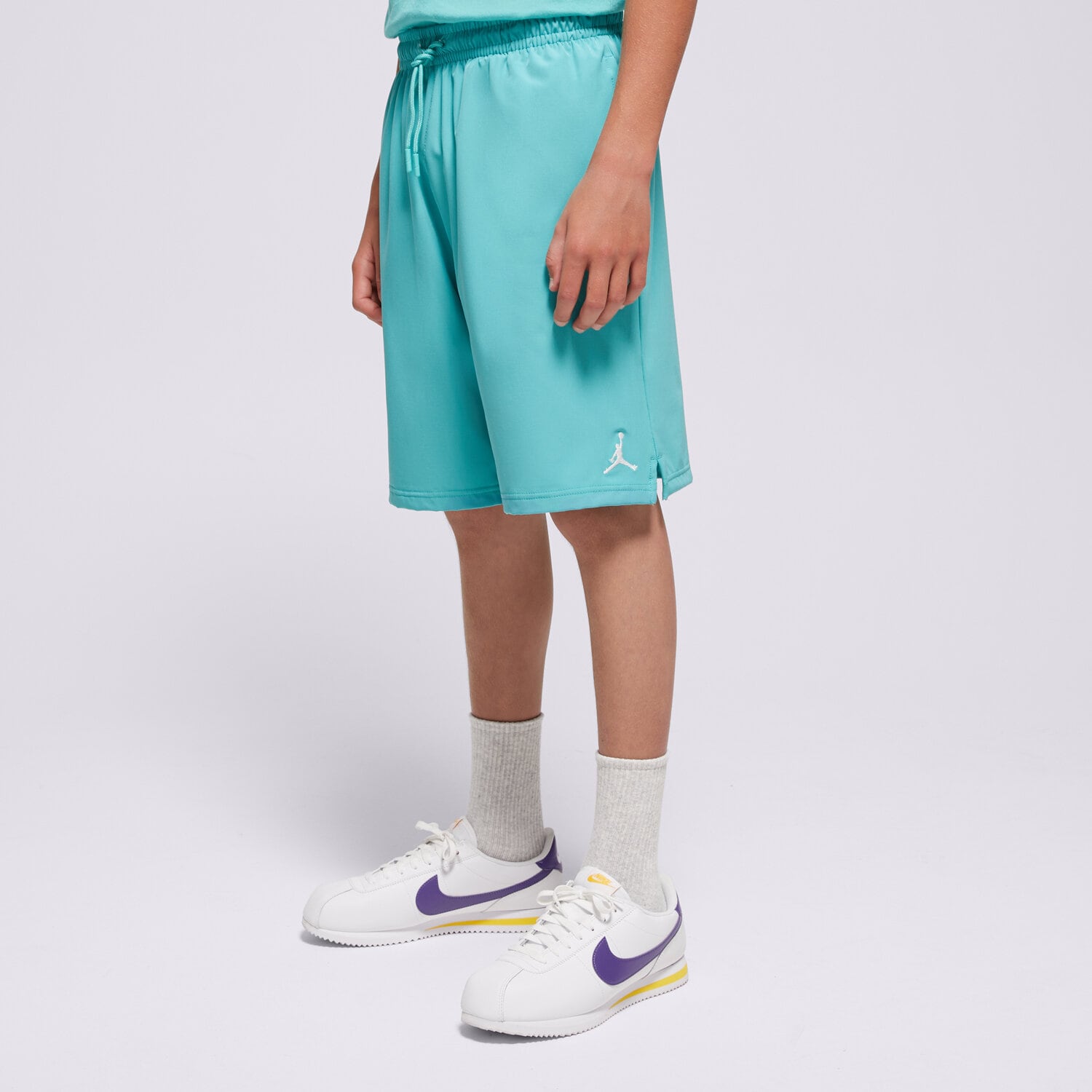 Dječje kratke hlače i haljine JORDAN KRATKE HLAČE JDB MJ JUMPMAN WOVEN PLAY SHOR BOY 95D817-B5P zelena