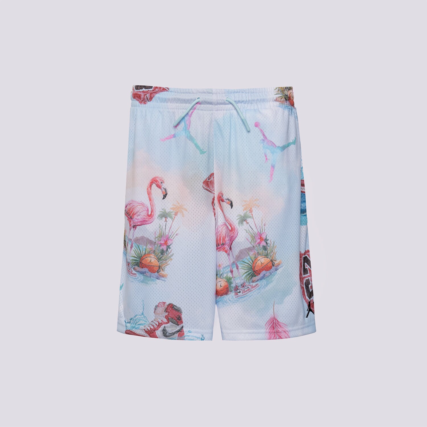 Dječje kratke hlače i haljine JORDAN KRATKE HLAČE JDB MJ ESS   SMR PK AOP MESH SHORT BOY 95F050-001 šarena