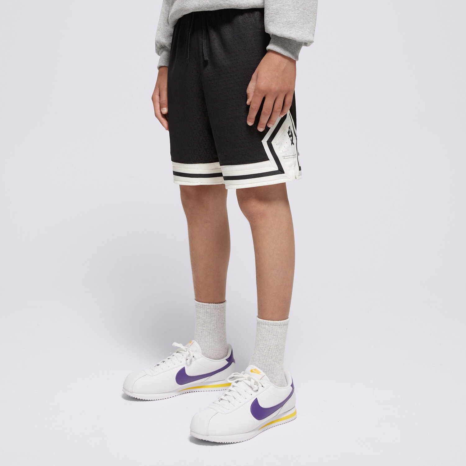 Dječje kratke hlače i haljine JORDAN KRATKE HLAČE JDB QUAI 54 SPORT DIAMOND SHOR BOY 95D315-G0T crna